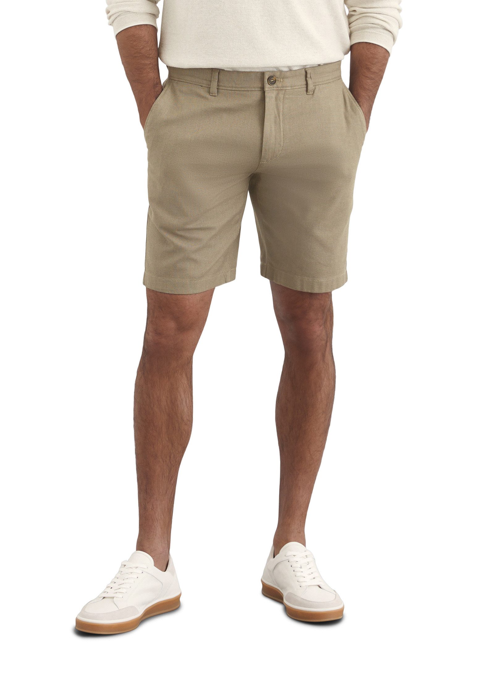 Marc O'Polo Shorts aus Bio-Baumwoll-Mix günstig online kaufen