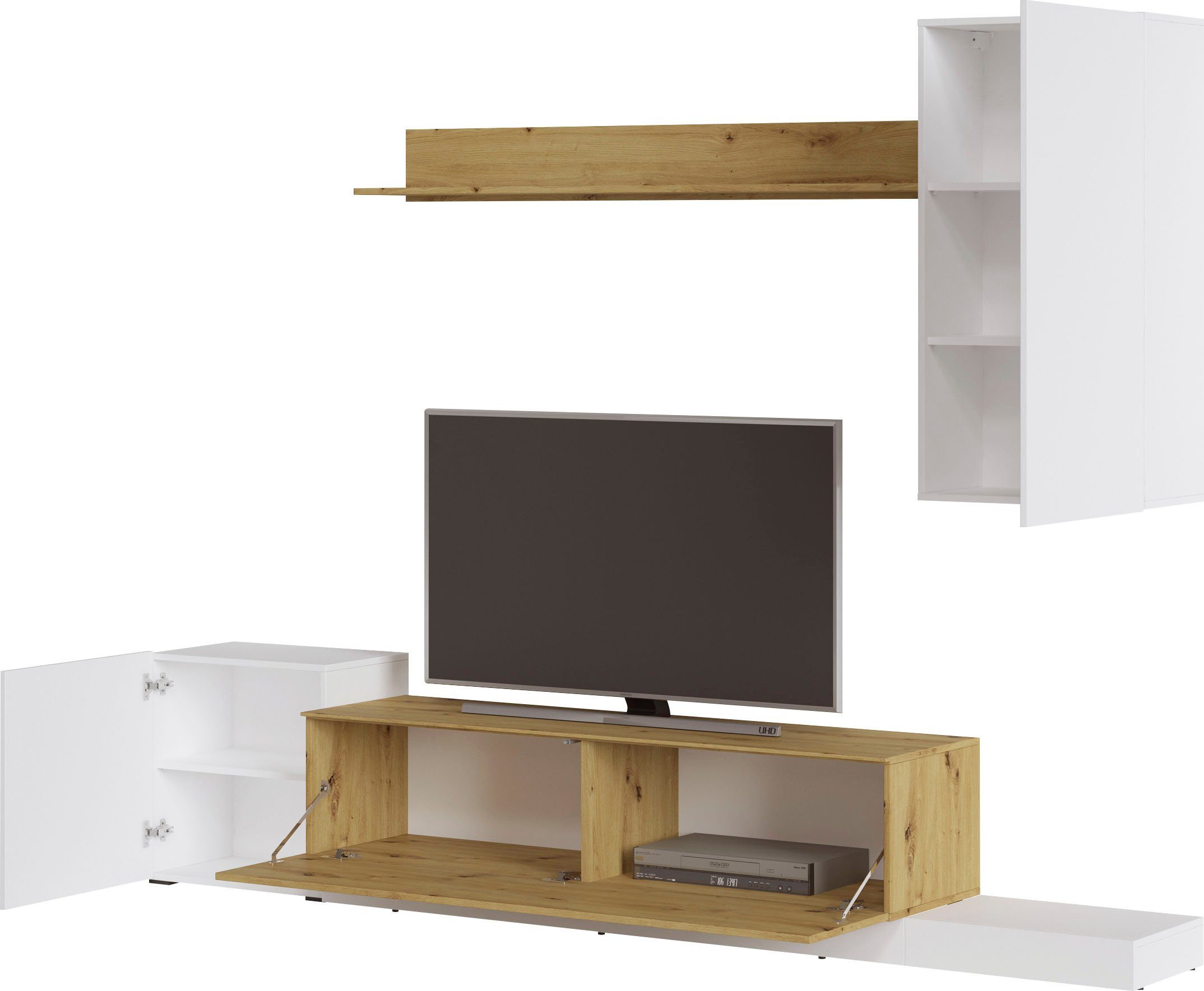 INOSIGN Wohnwand Rimini, (Set, 4-St)