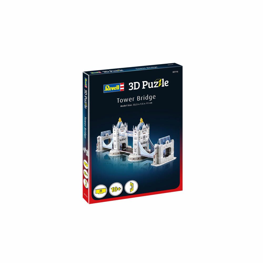 Revell® 3D-Puzzle Tower Bridge, 32 Puzzleteile