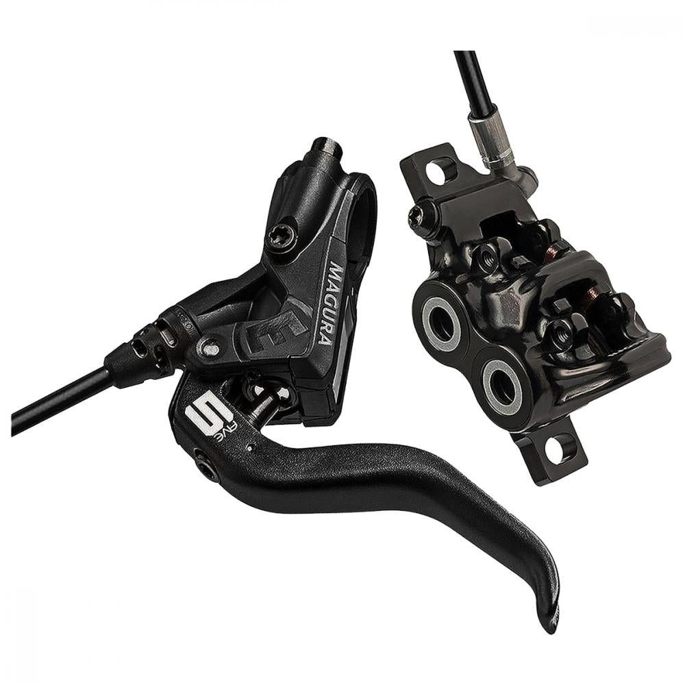 Magura Scheibenbremse MAGURA MT5, 2-Finger Aluminium-Leichtbau-Hebel - starke 4-Kolben-Schei