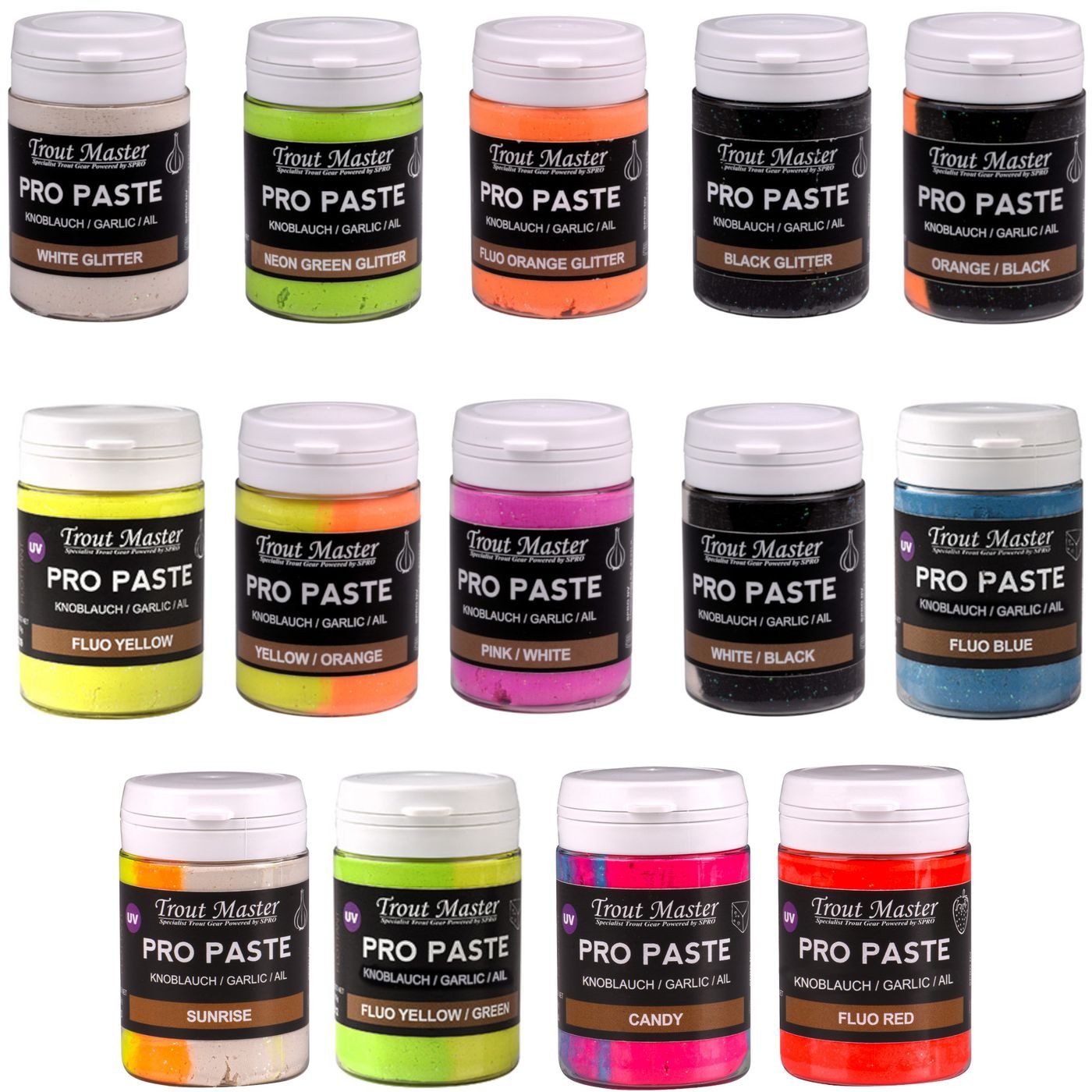 Trout Master Kunstköder Trout Master Pro Paste - 60g Forellenteig Forellenpaste