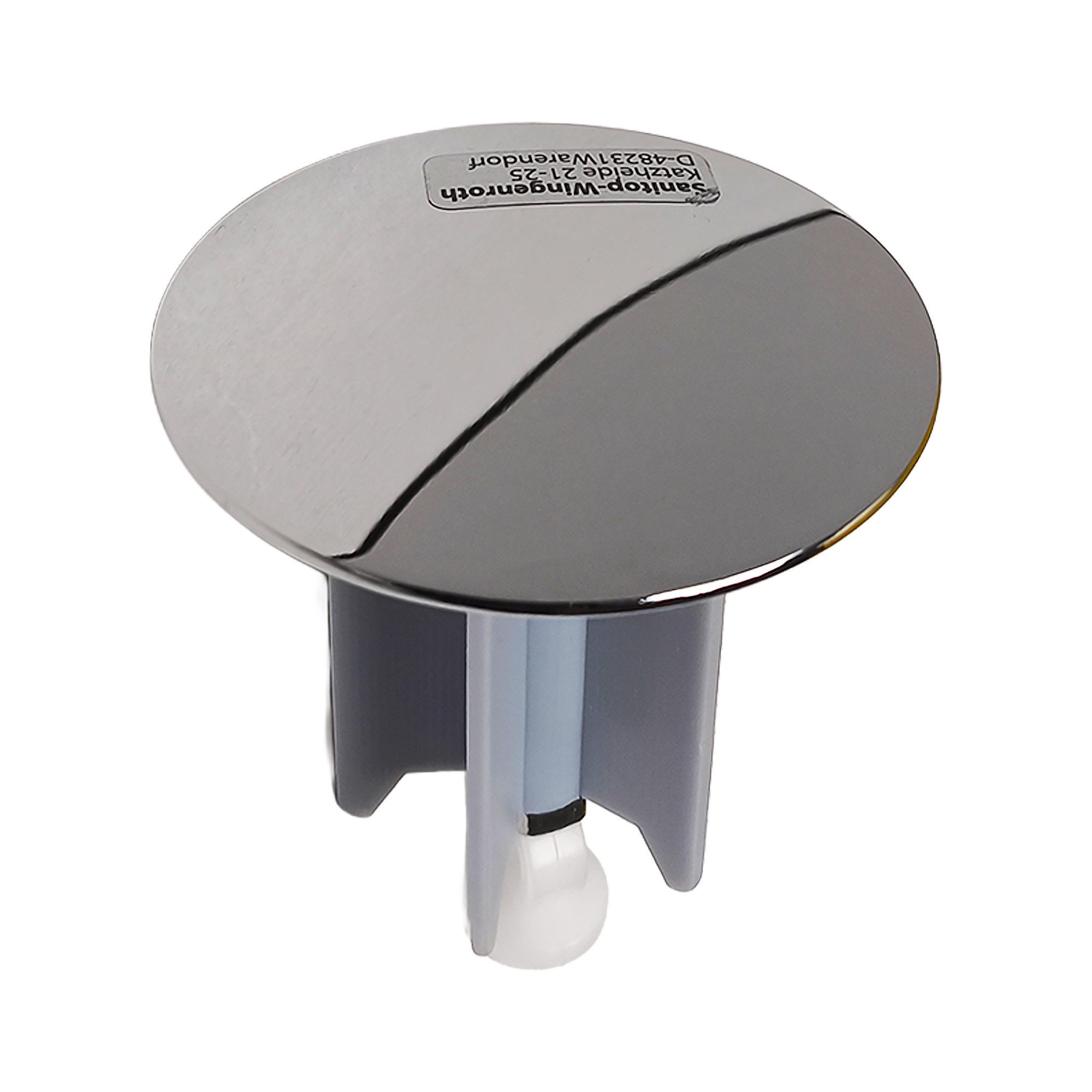 VIOKS Verschlussstopfen Ablaufstopfen 1 1/4"x65mmØ, für Waschbecken mit Exzenter