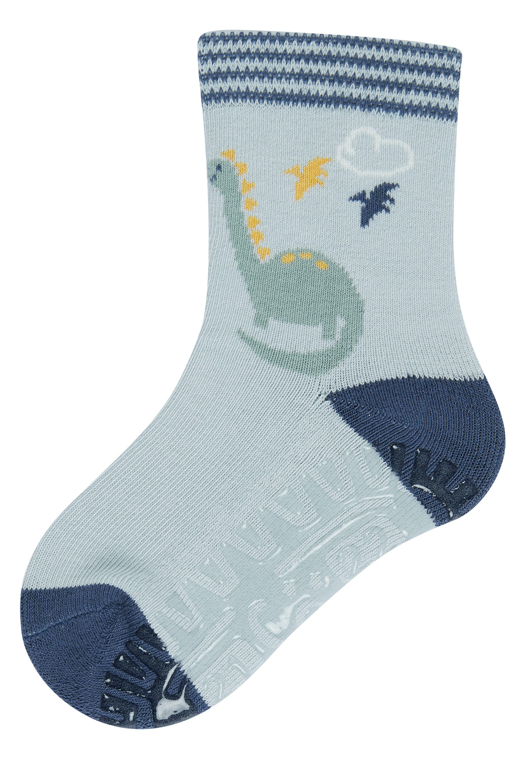 Sterntaler® ABS-Socken Fliesen Flitzer AIR Dino