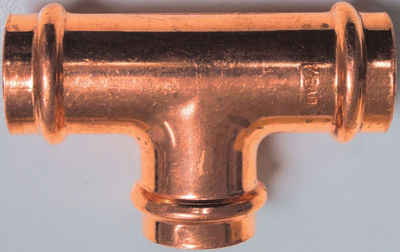 CORNAT Pressfitting Cornat Press-T-Stück Kupfer, ø 28 mm