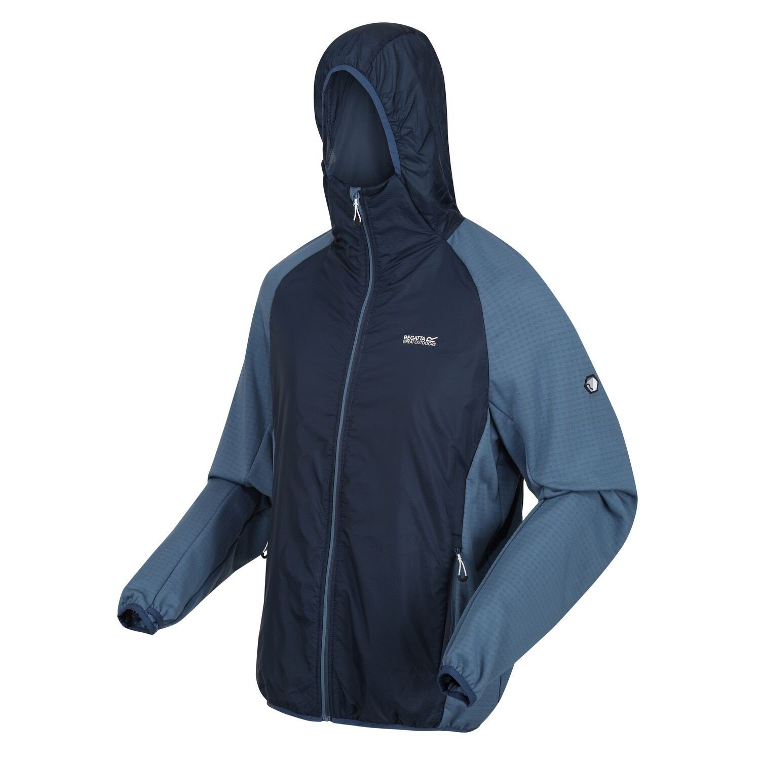 Regatta Softshelljacke Highton Lite Hybrid Jacke/Fleecejacke für Herren Blau