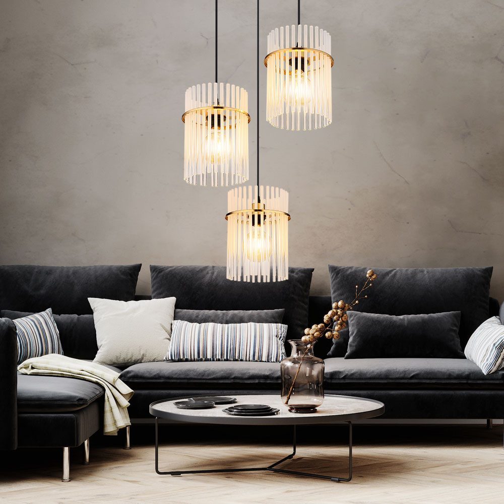 GLOBO LIGHTING Pendelleuchte, Leuchtmittel nicht inklusive, günstig online kaufen