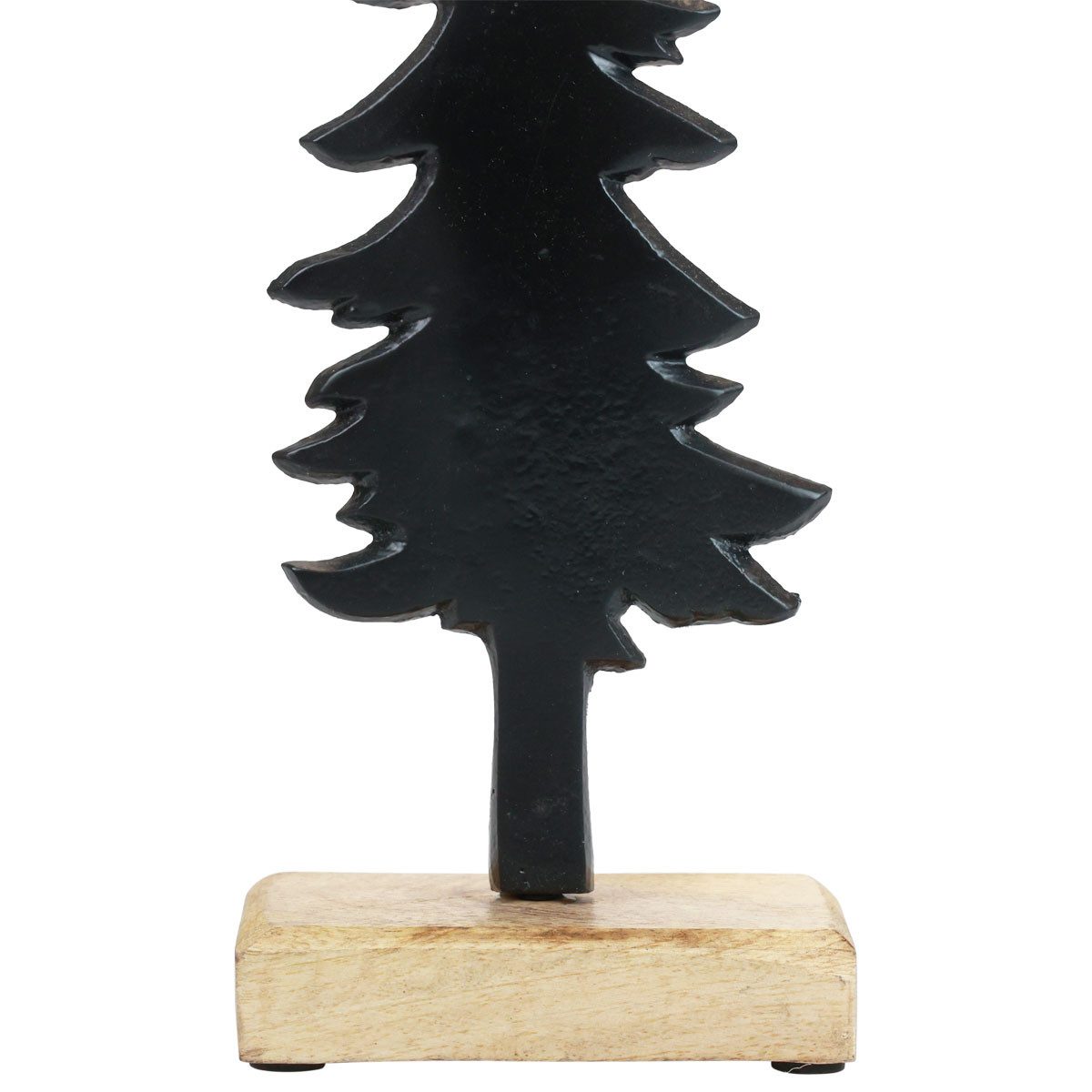 Florists Products Weihnachtsmann Rustikale Weihnachtsdeko Tannenbaum Holz Metall