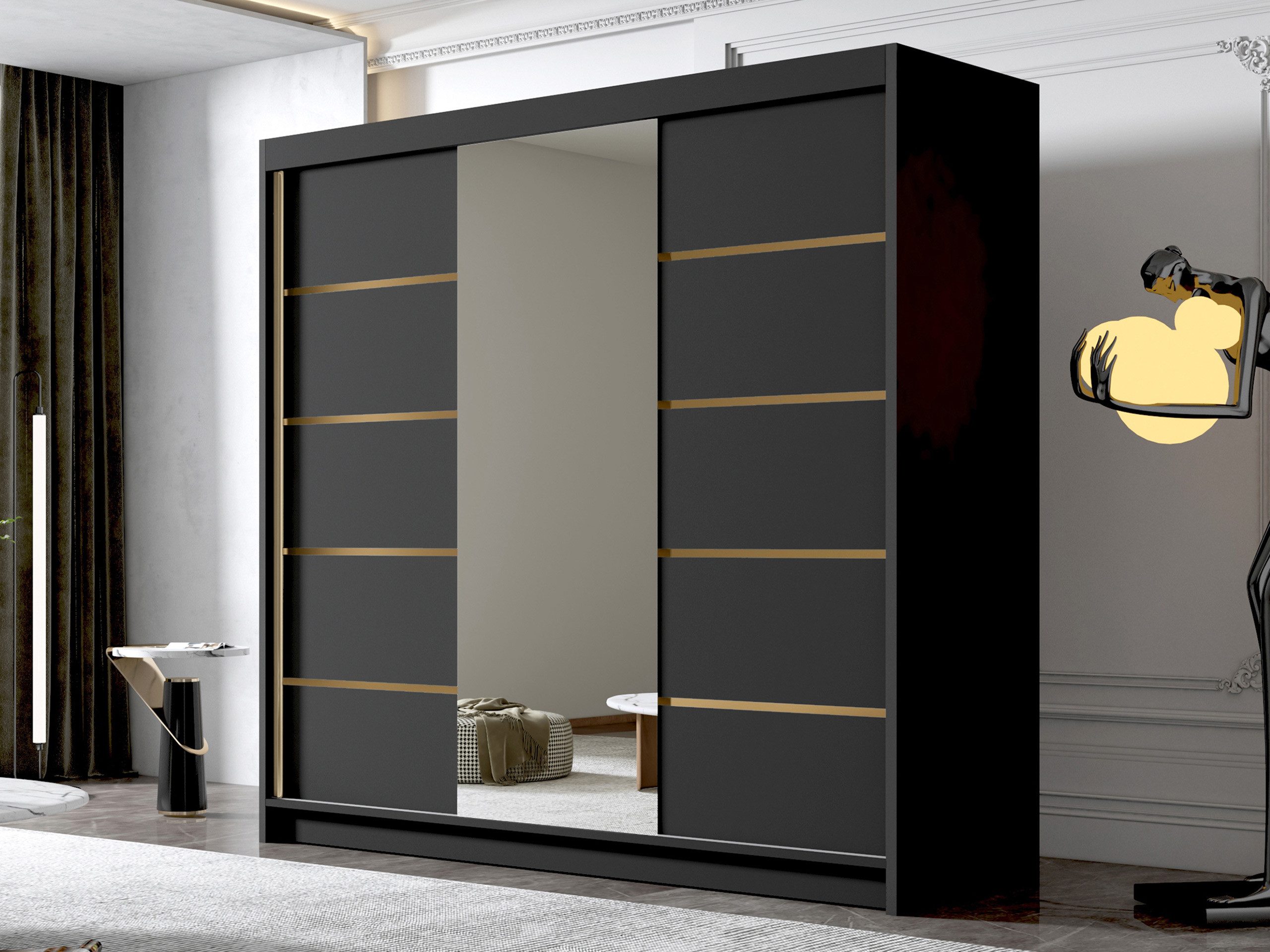 MIRJAN24 Kleiderschrank Evo VI (mit drei günstig online kaufen