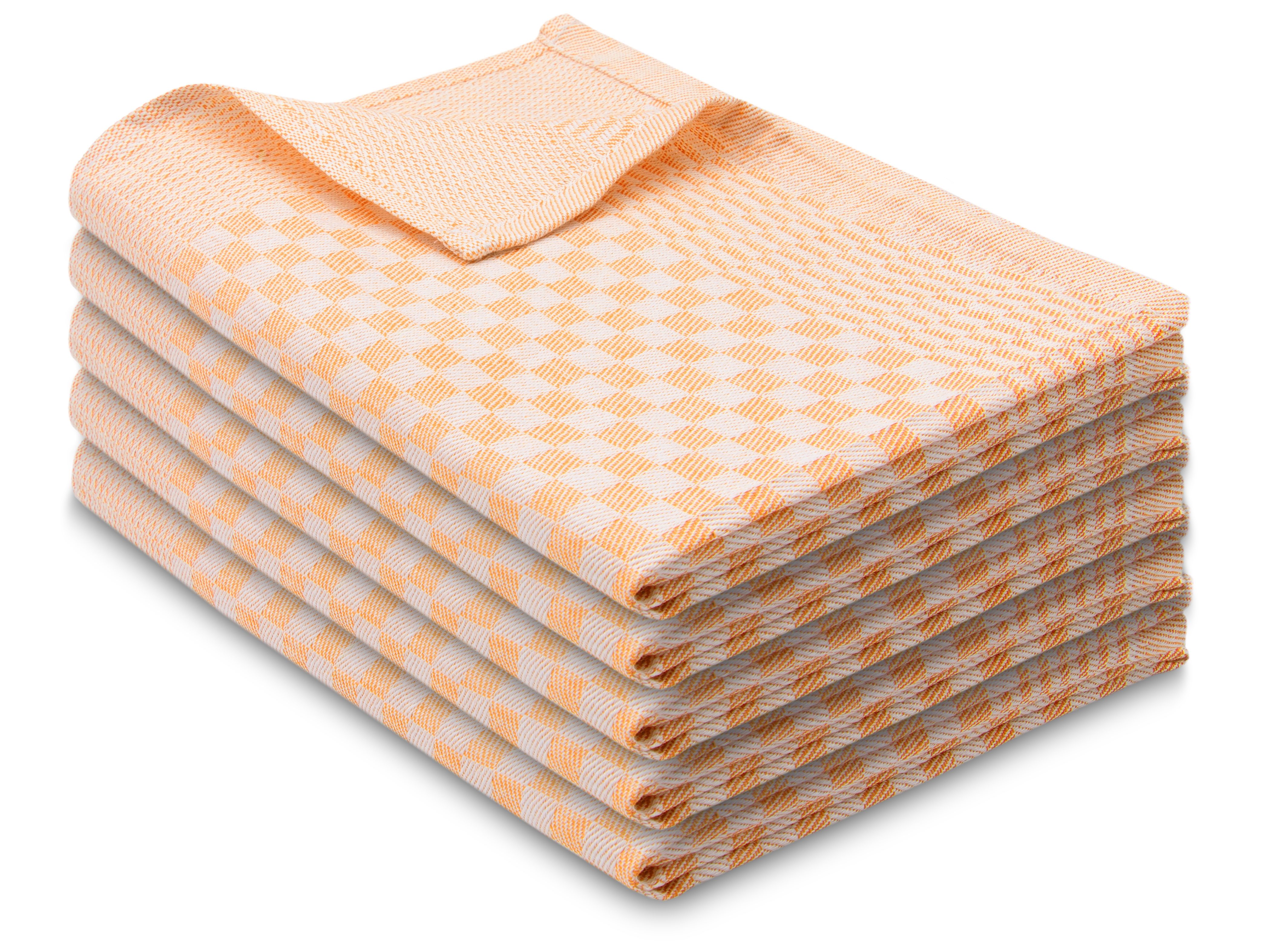 ZOLLNER Geschirrtuch, (Spar-Set, 5-tlg), 46 x 70 cm, 100% Baumwolle, vom Hotelwäschespezialisten