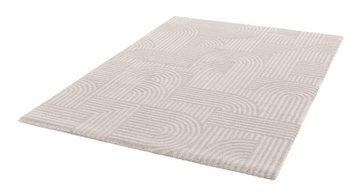 Teppich MOON, Polypropylen, Silbergrau, 120 x 170 cm, Balta Rugs, rechteckig, Höhe: 17 mm