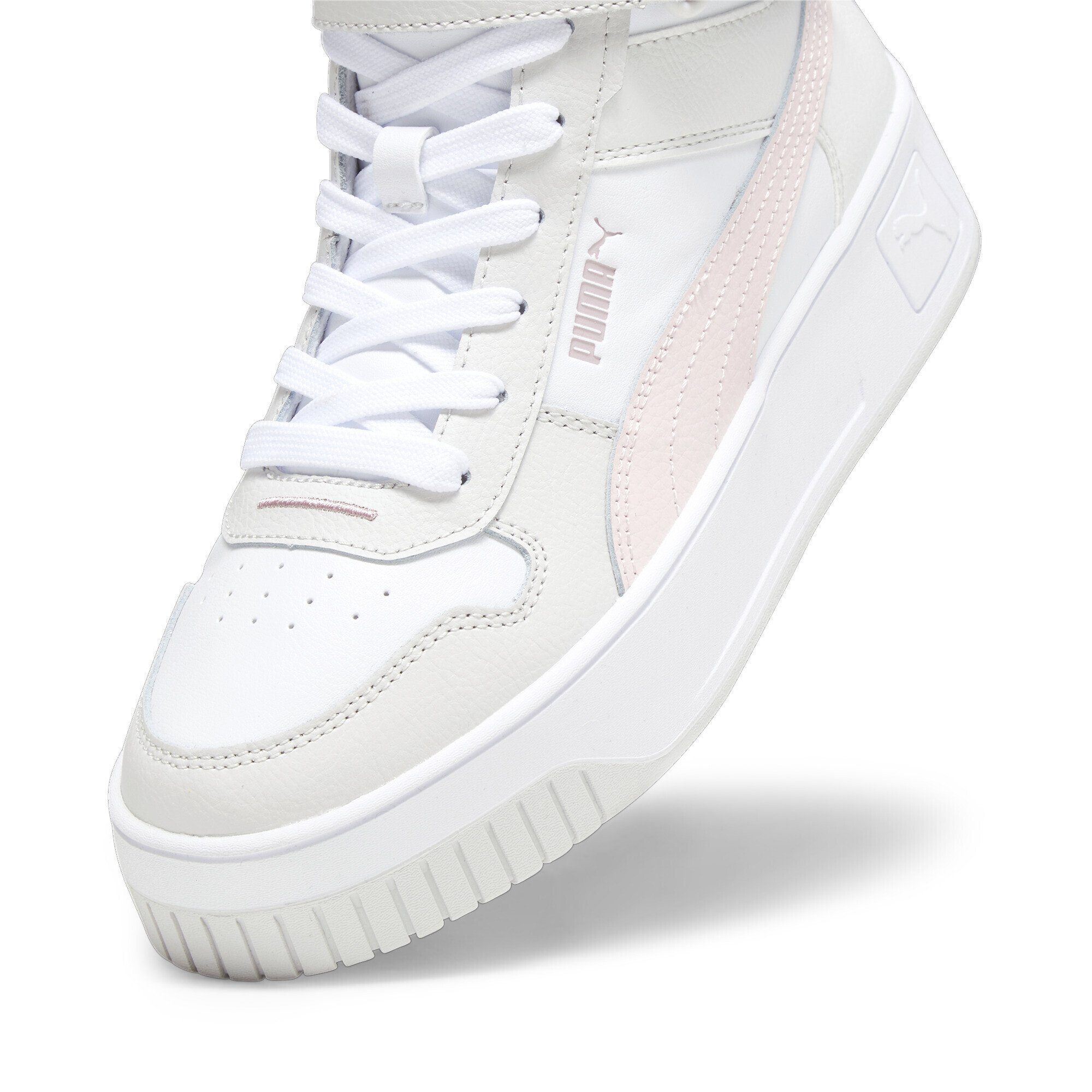 White Gray Street Sneaker Feather Frosty Carina Sneakers Damen Pink Mid PUMA
