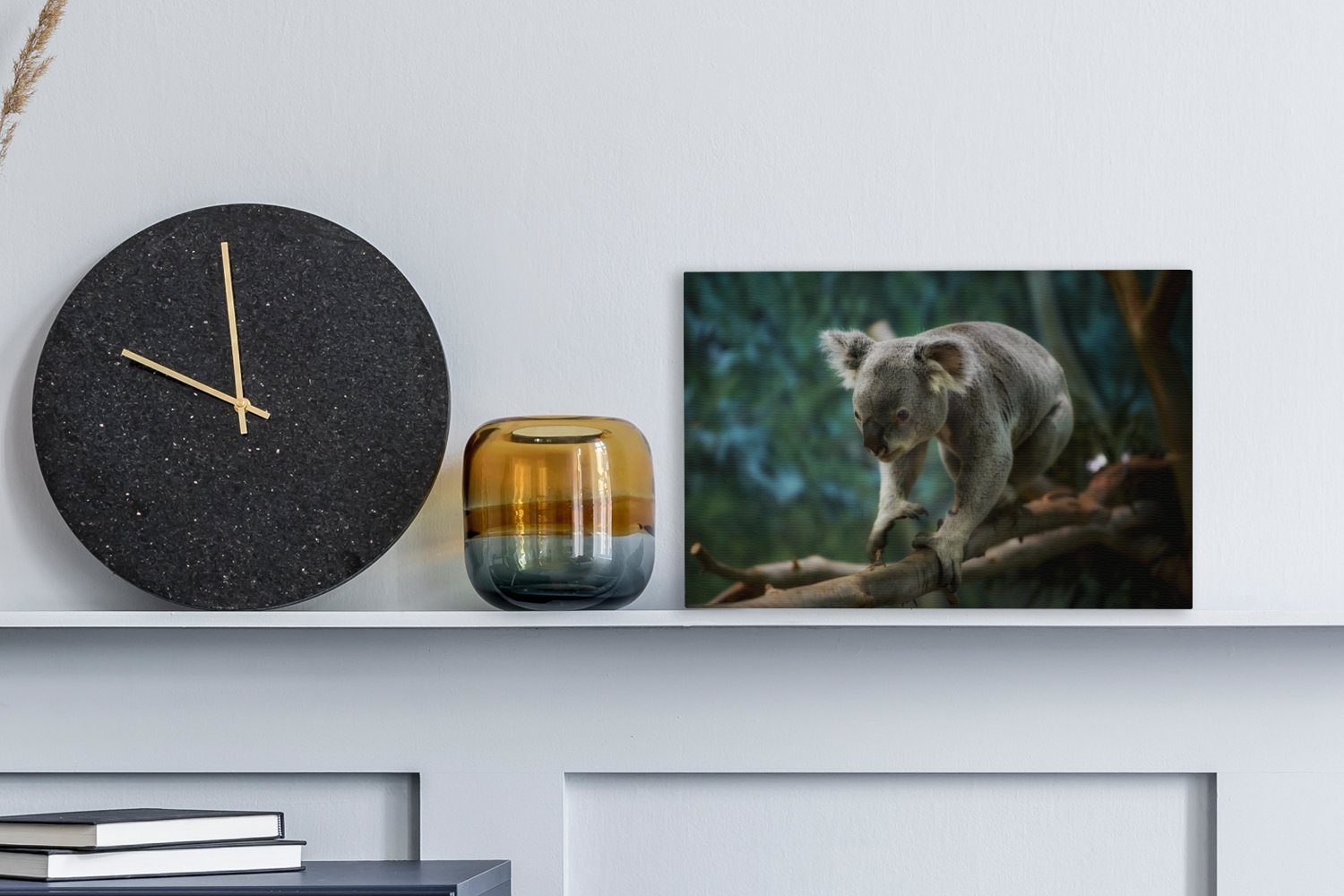 OneMillionCanvasses® Leinwandbild Koala - Bumm Leinwandbilder, St), 30x20 Australien, Aufhängefertig, Wanddeko, - (1 Wandbild cm