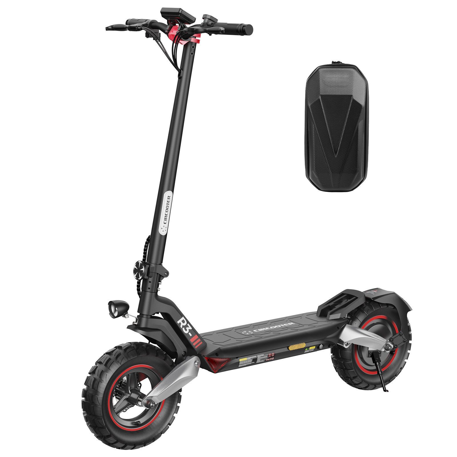 E-Scooter 10 Zoll Offroad Elektroroller mit Straßenzulassung 80-100km Reichweite