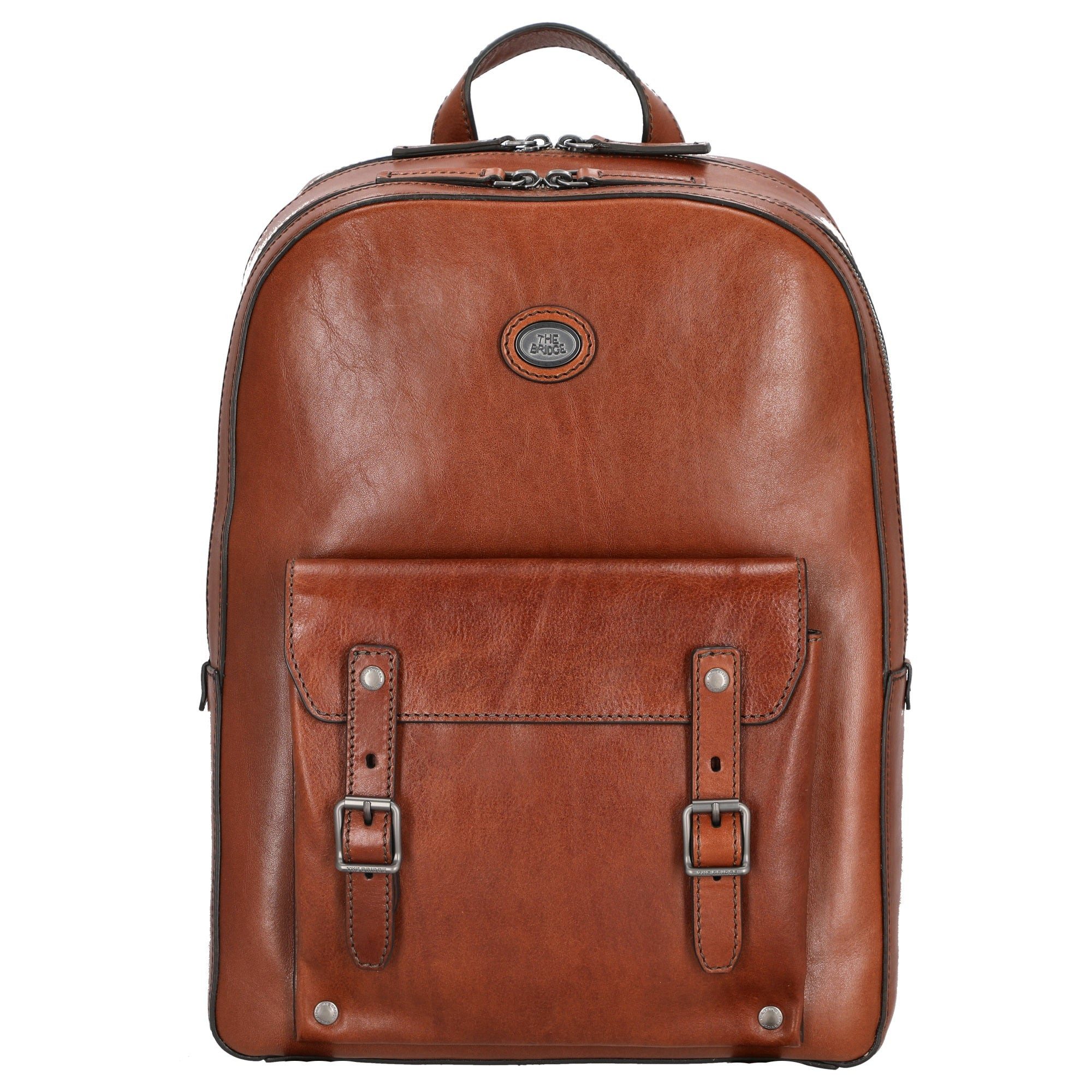 THE BRIDGE Freizeitrucksack Galileo - Rucksack 13" 41 cm (marrone)