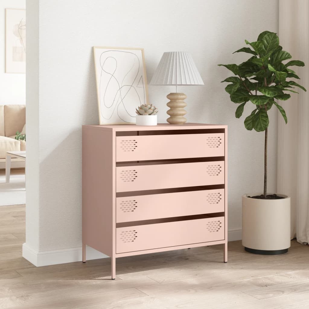 vidaXL Sideboard Sideboard Rosa 68x39x73,5 cm günstig online kaufen