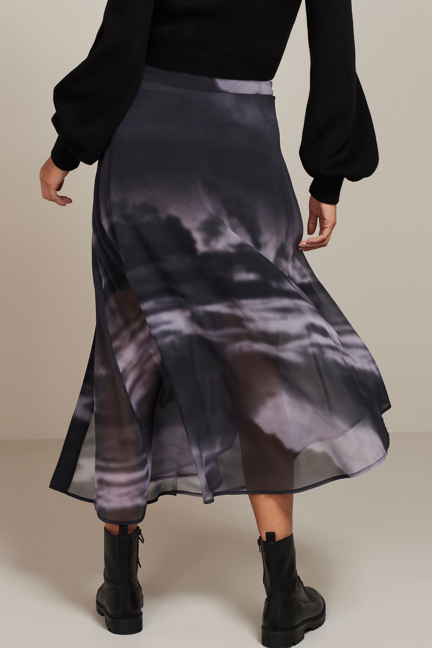 Next Tüllrock Rock mit asymmetrischem Saum (1-tlg) günstig online kaufen