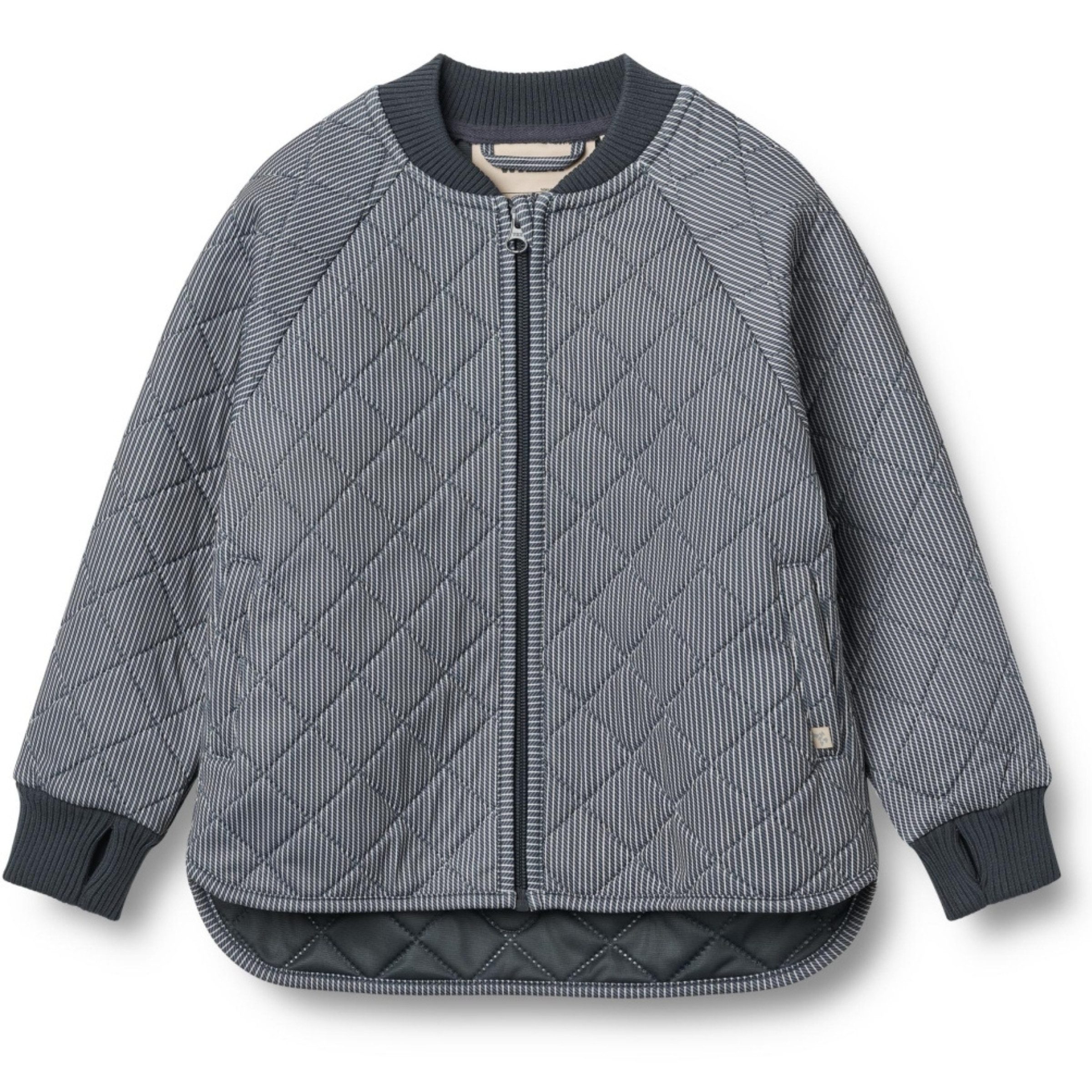 WHEAT Steppjacke Wheat Thermo Jacket Sylvester Ink Blue Stripe 140