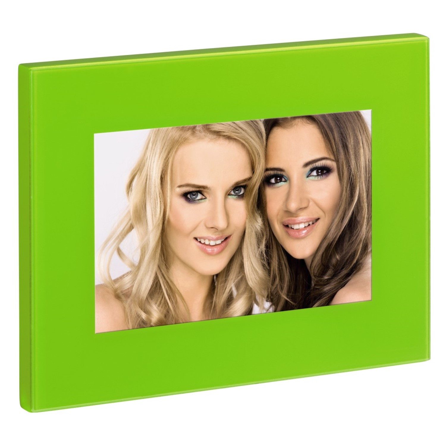 Hama Bilderrahmen Glas-Rahmen 13x18cm Grün Bilder-Rahmen, günstig online kaufen