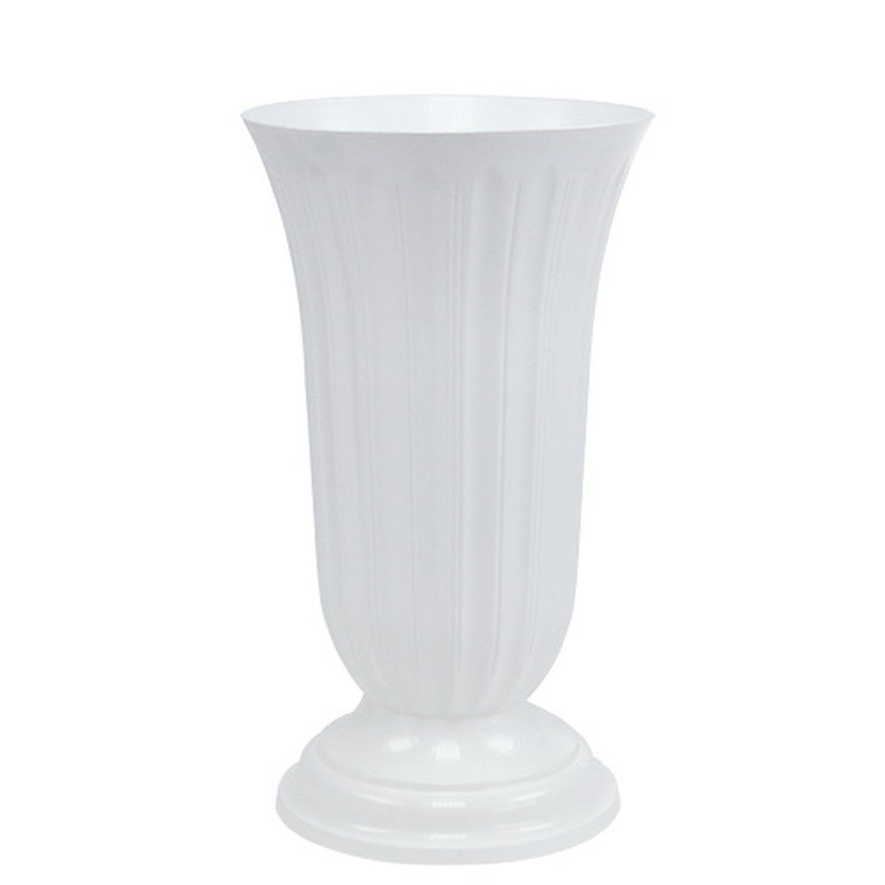 Viana Blumentopf Einstellvase Lilia Weiß Ø23cm günstig online kaufen