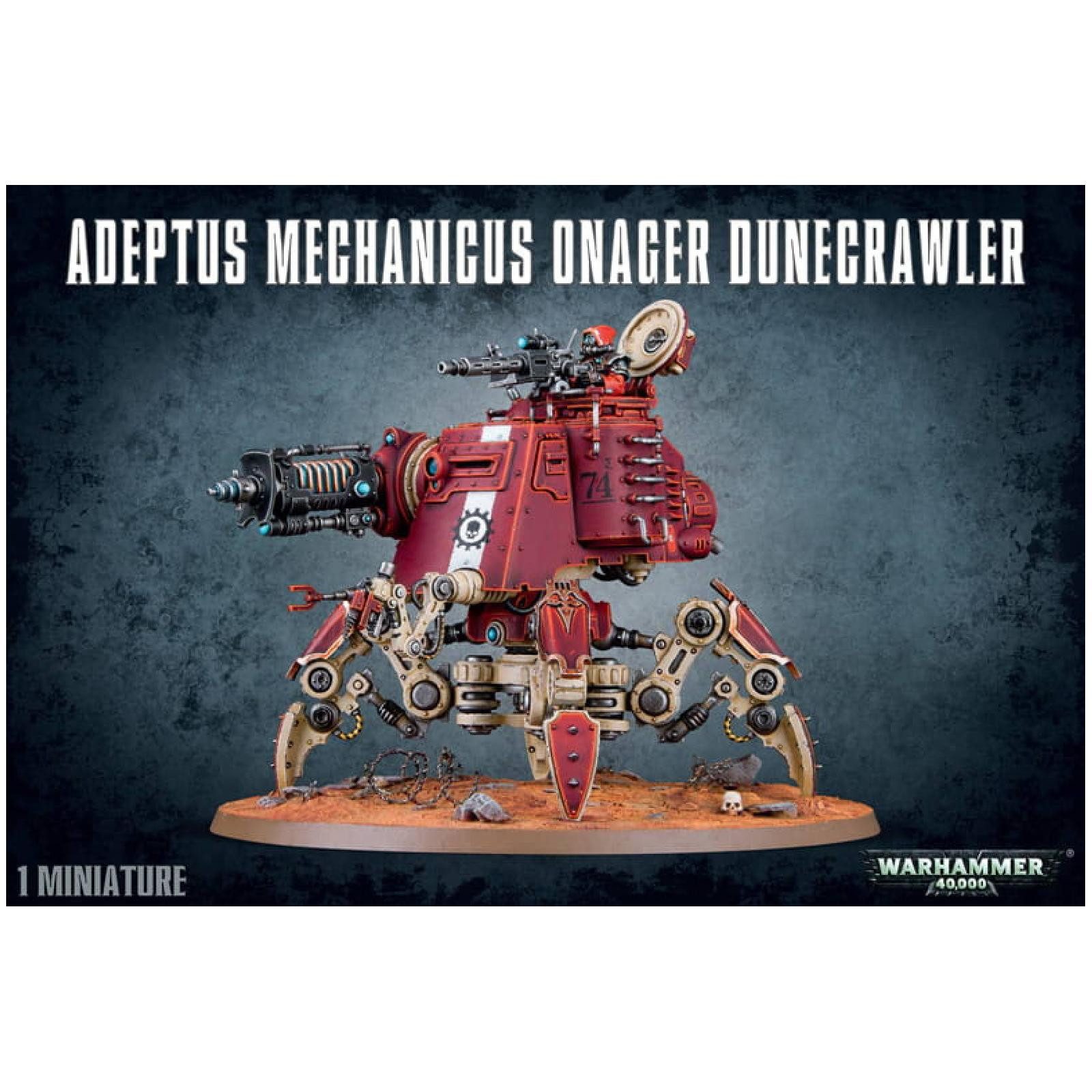 Modellbausatz Adeptus Mechanicus: Onager-Dünenläufer