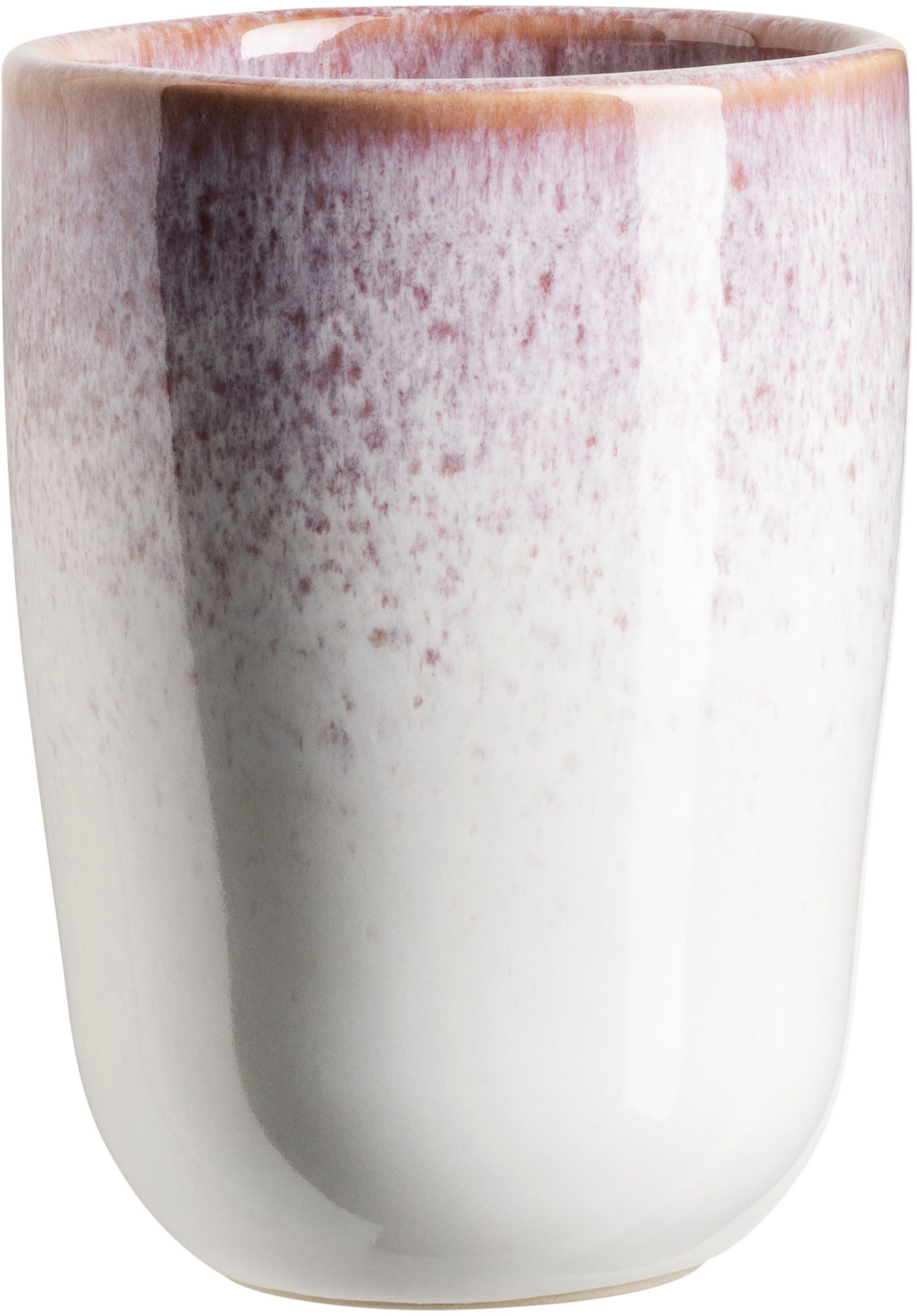 Gipfelstück Becher Kaffeebecher-Set Alpenwiese, 4-tlg., Steinzeug, jedes Teil ein Unikat, 4-teilig