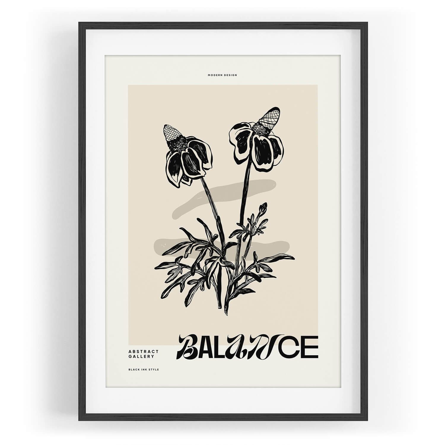 Sinus Art Wandbild Femininity Schöne Illustration Feminin Rebellisch Dekorativ Abstrakt. € 35,00