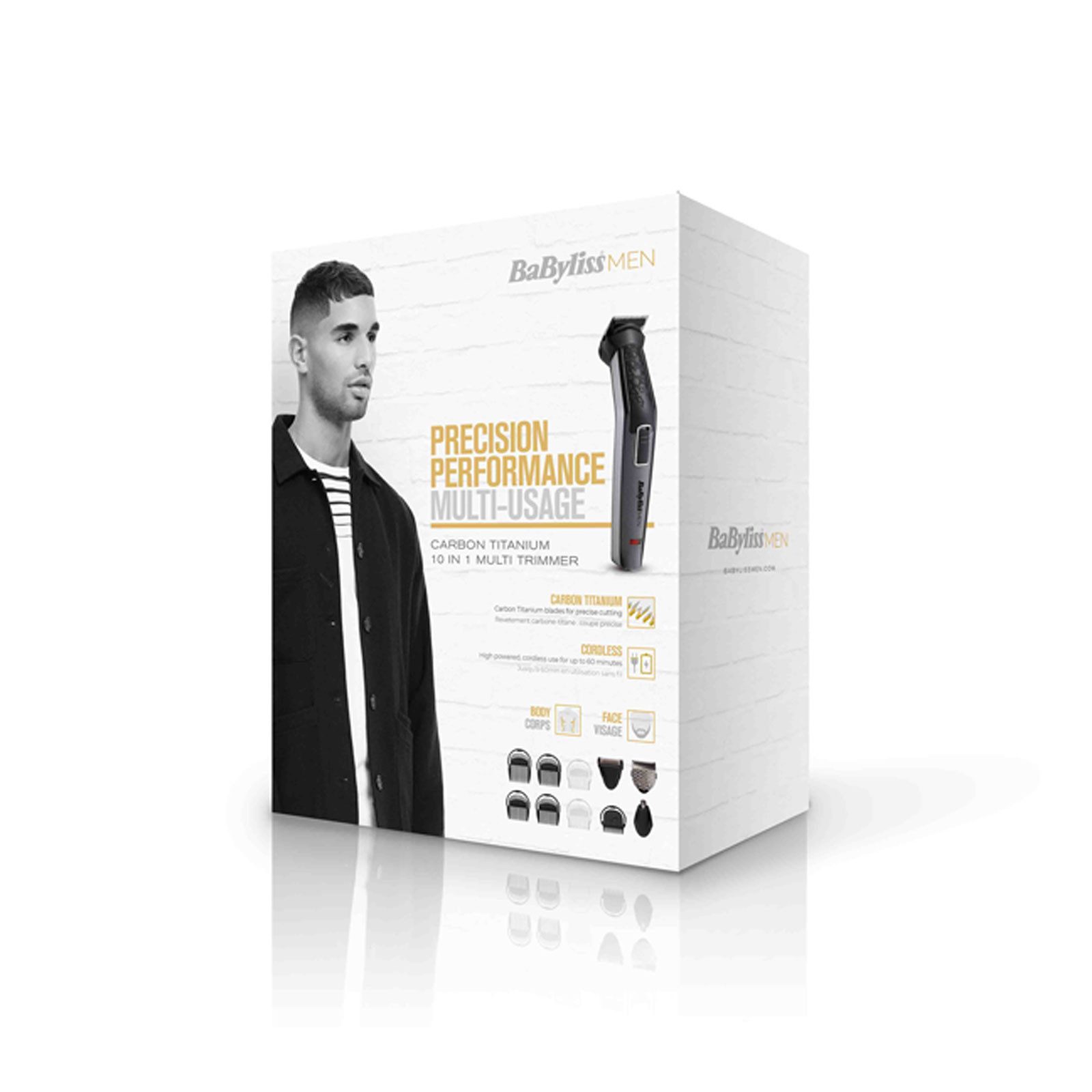 BaByliss Bartschneider MT727E Multi-Grooming-Kit 10-in-1