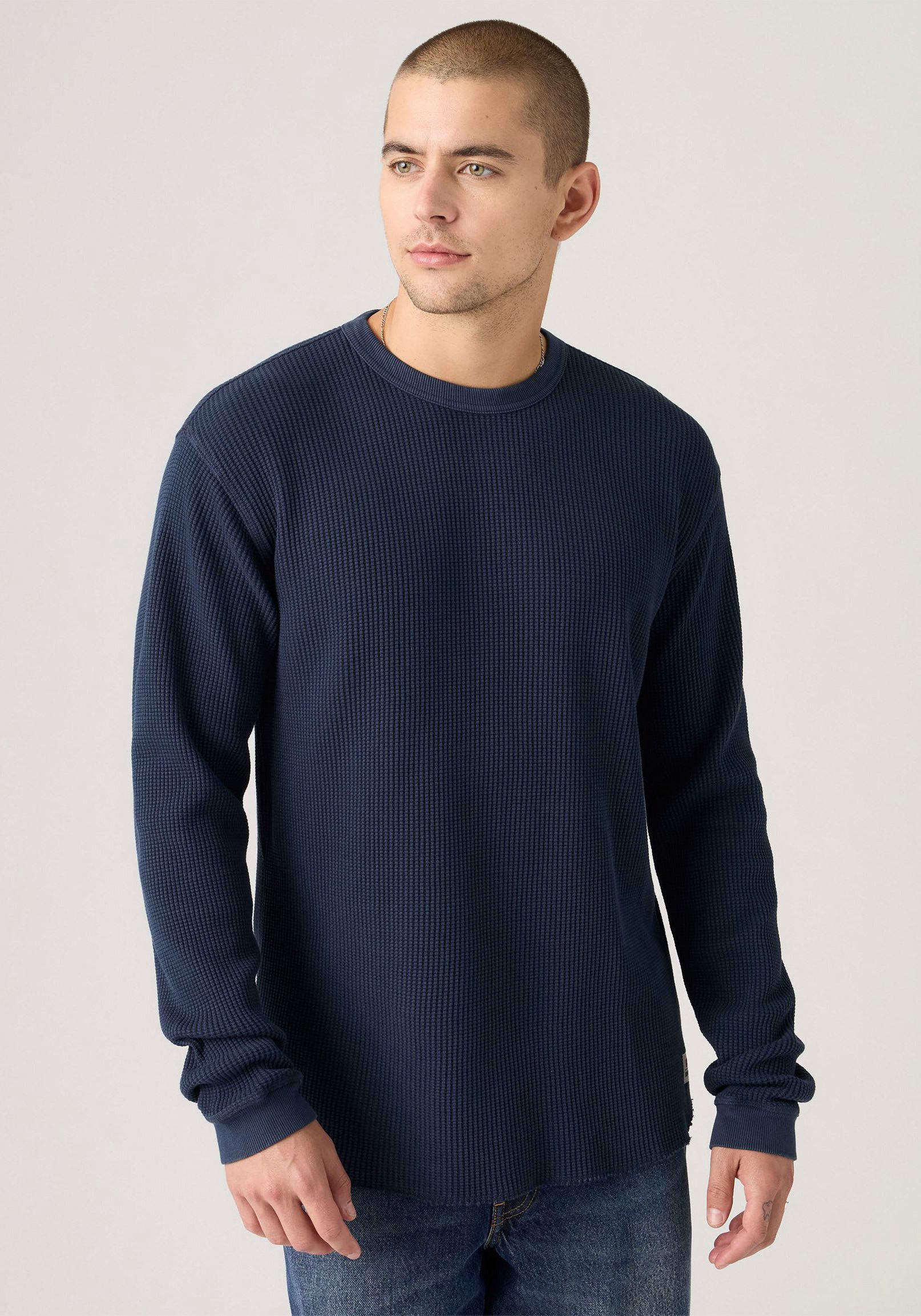 Levi's® Langarmshirt Waffelstruktur günstig online kaufen