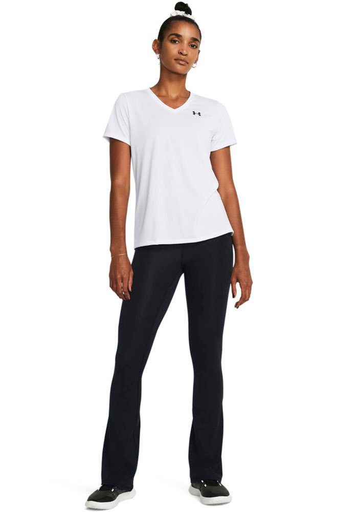 Under Armour® Trainingsshirt TECH SSV- SOLID normale Schnittform, gerader Rumpfabschluss, V-Ausschnitt