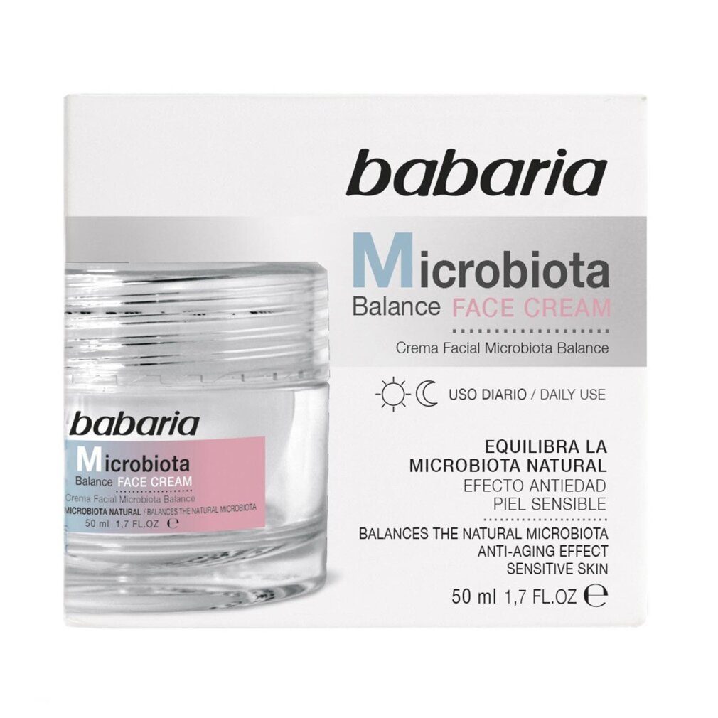 babaria Tagescreme Babaria Microbiota Balance Crema Facial Uso Diario Piel Sensible