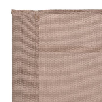 möbelando Gartenstuhl Aseleben (L/B/H: 95x54x85 cm), aus Textilene, pulverbeschichteter Stahl in Taupe