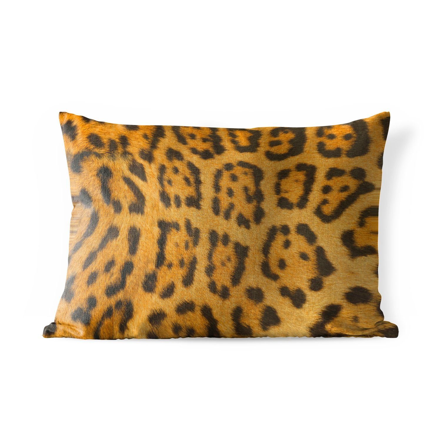 MuchoWow Dekokissen Leopardenfell, Outdoor-Dekorationskissen, Polyester, Dekokissenbezug, Kissenhülle