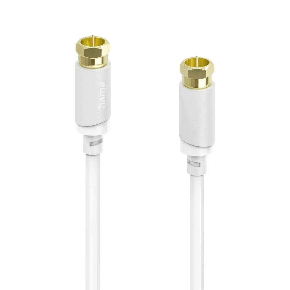 Hama Antennen, SAT Anschlusskabel [1x Koaxial-Stecker - 1x Koaxial-Stecker] SAT-Kabel