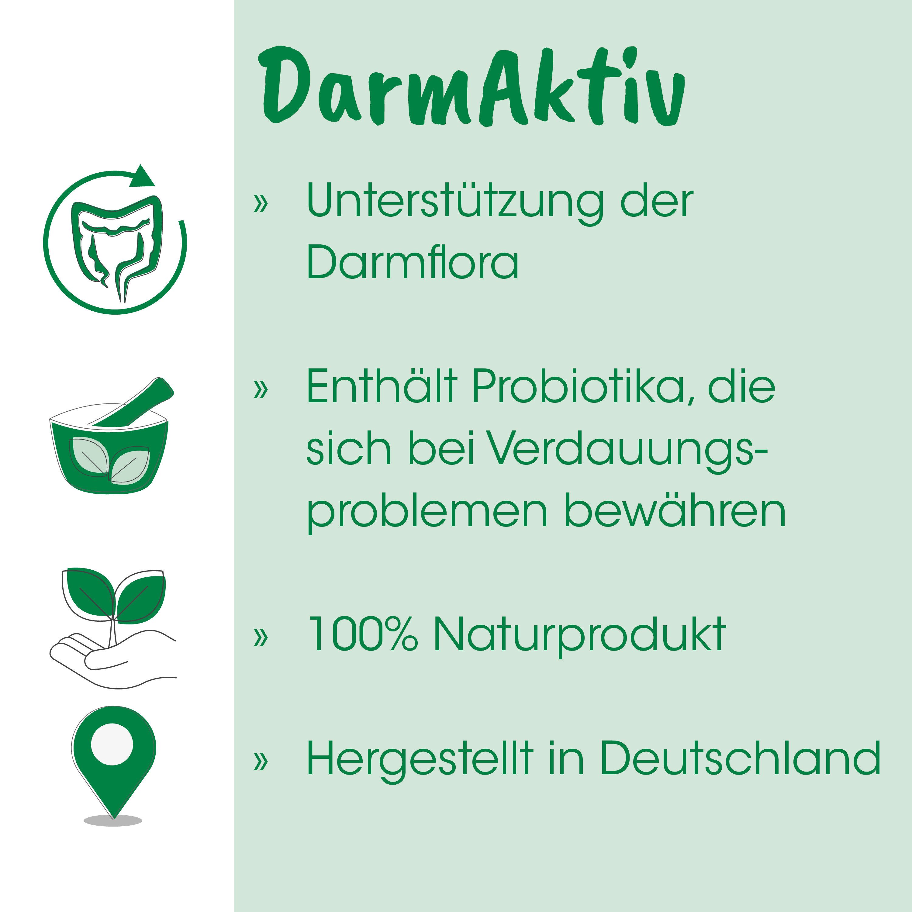 cdVet DarmAktiv Hund & Katze, Nahrungsergänzungsmittel für: Hunde, Katzen, zur fütterungsbedingten Unterstützung der Darmflora/Immunsystems