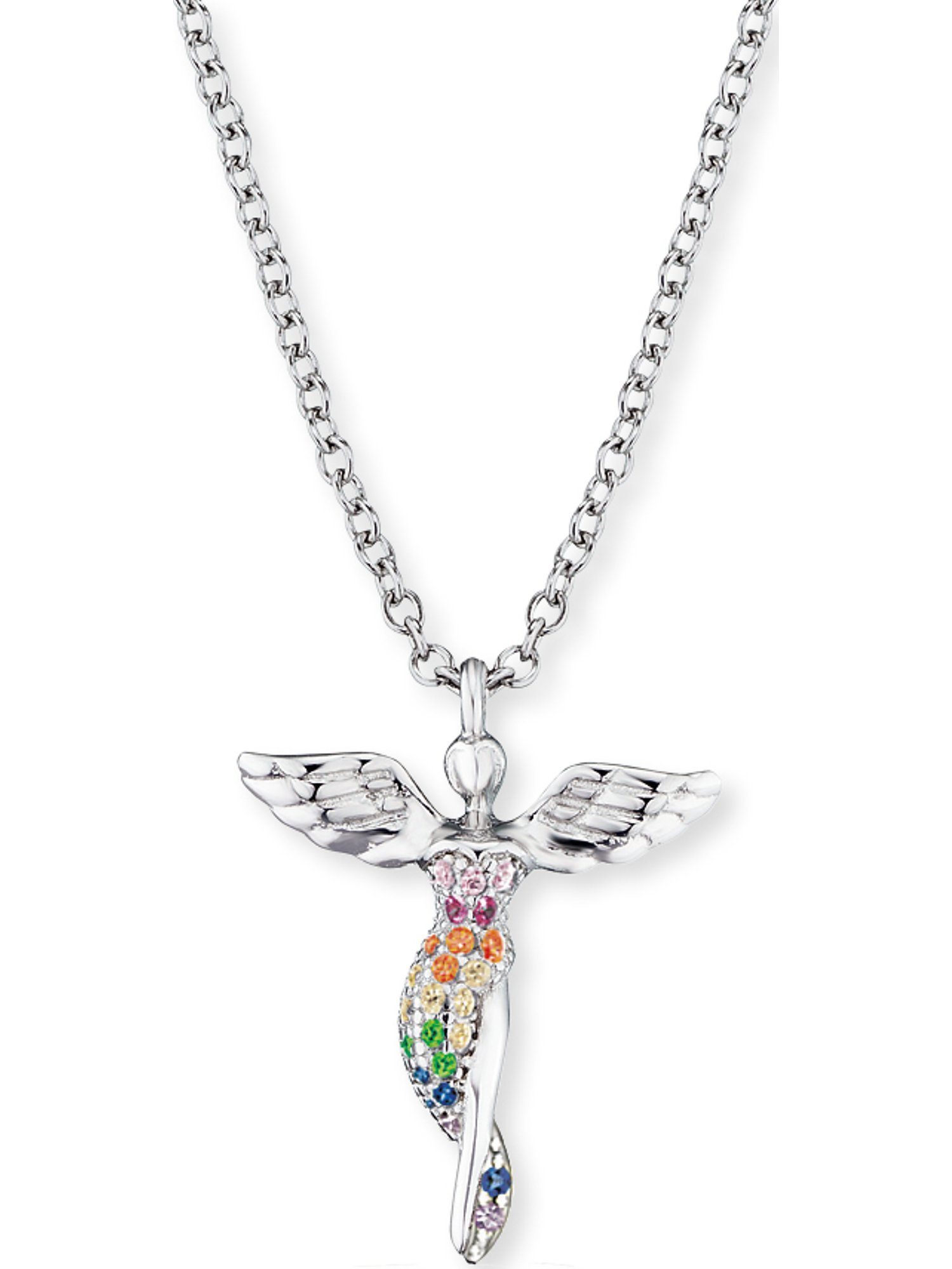 Engelsrufer Silberkette Engelsrufer Damen-Kette 925er Silber Zirkonia günstig online kaufen