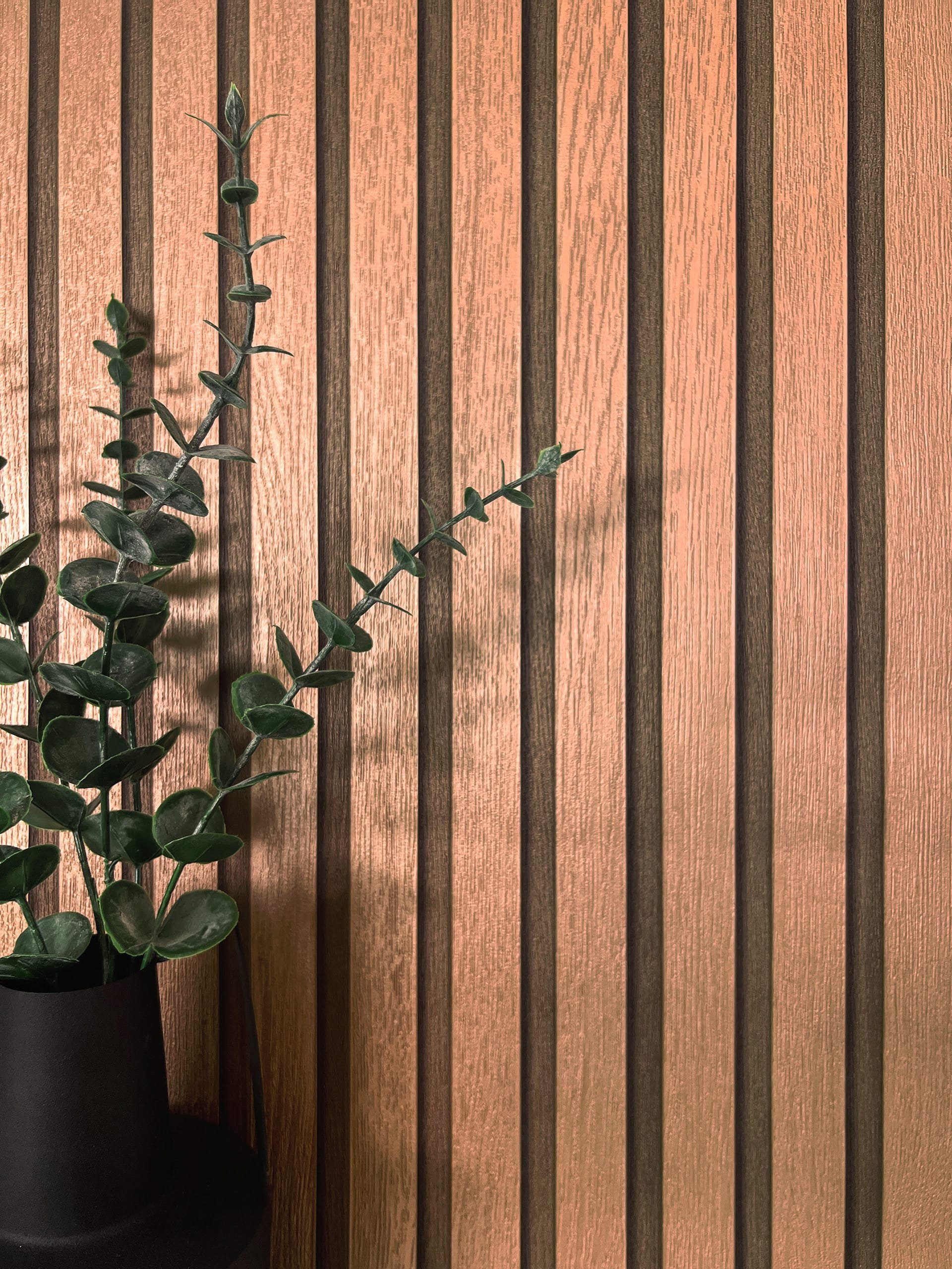 Newroom Vliestapete, Bronze Tapete Glamour Paneele günstig online kaufen