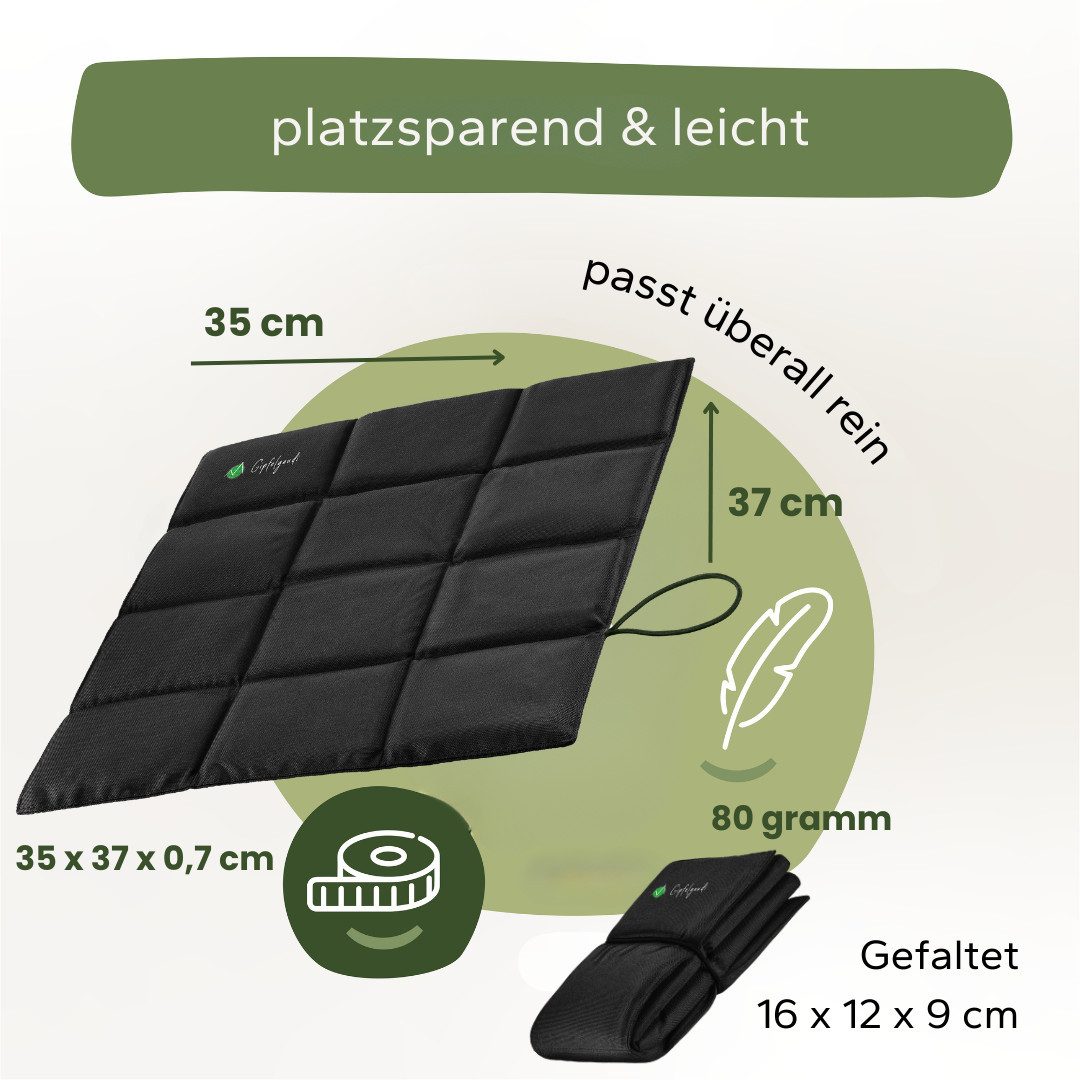 Gipfelgaudi Thermositzkissen Outdoor Sitzkissen faltbar inkl. günstig online kaufen
