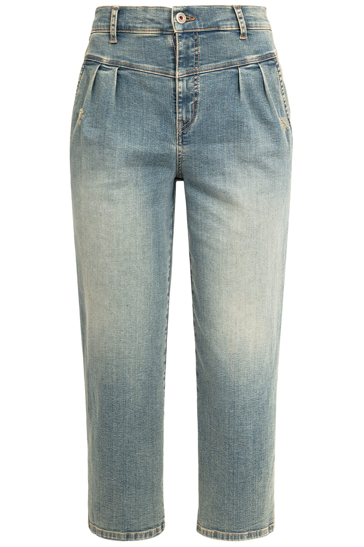 Recover Pants 7/8-Jeans Recover Pants 7/8-Jeans „Freedom“ im Relaxed-Fit verkürzt, authentische Waschung