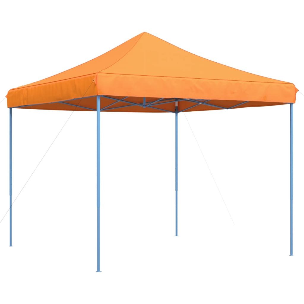vidaXL Partyzelt Partyzelt Faltbar Pop-Up Orange 292x292x315 cm