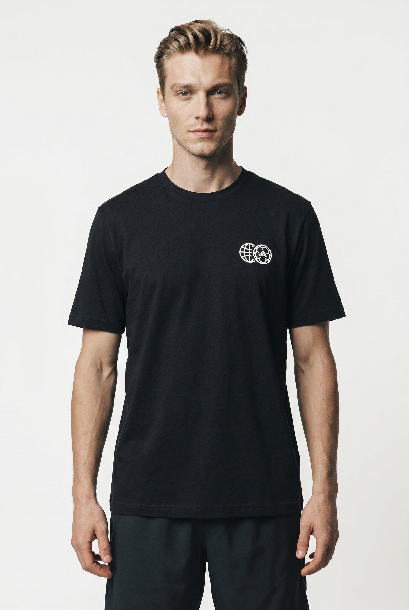 adidas Sportswear T-Shirt HOUSE OF TIRO NATIONS GRAPHIC sportlicher Stil, ohne Verschluss, aus Baumwolle