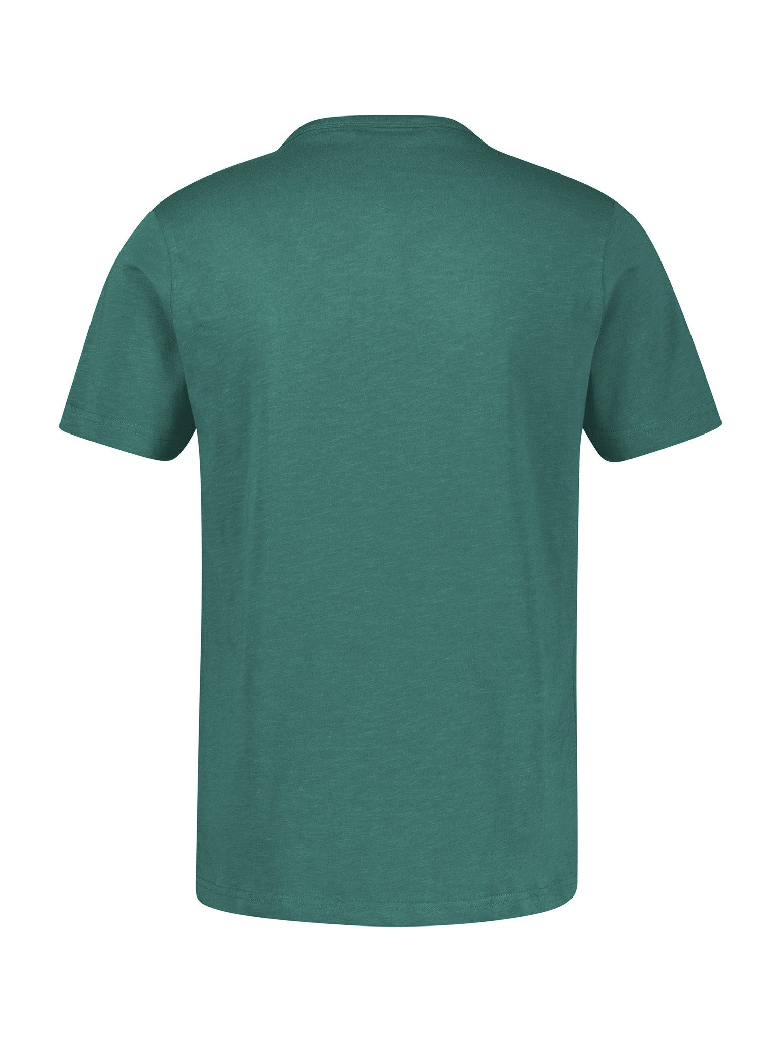 LERROS Kurzarmshirt mit Serafino-Kragen – Bild 4 von 4