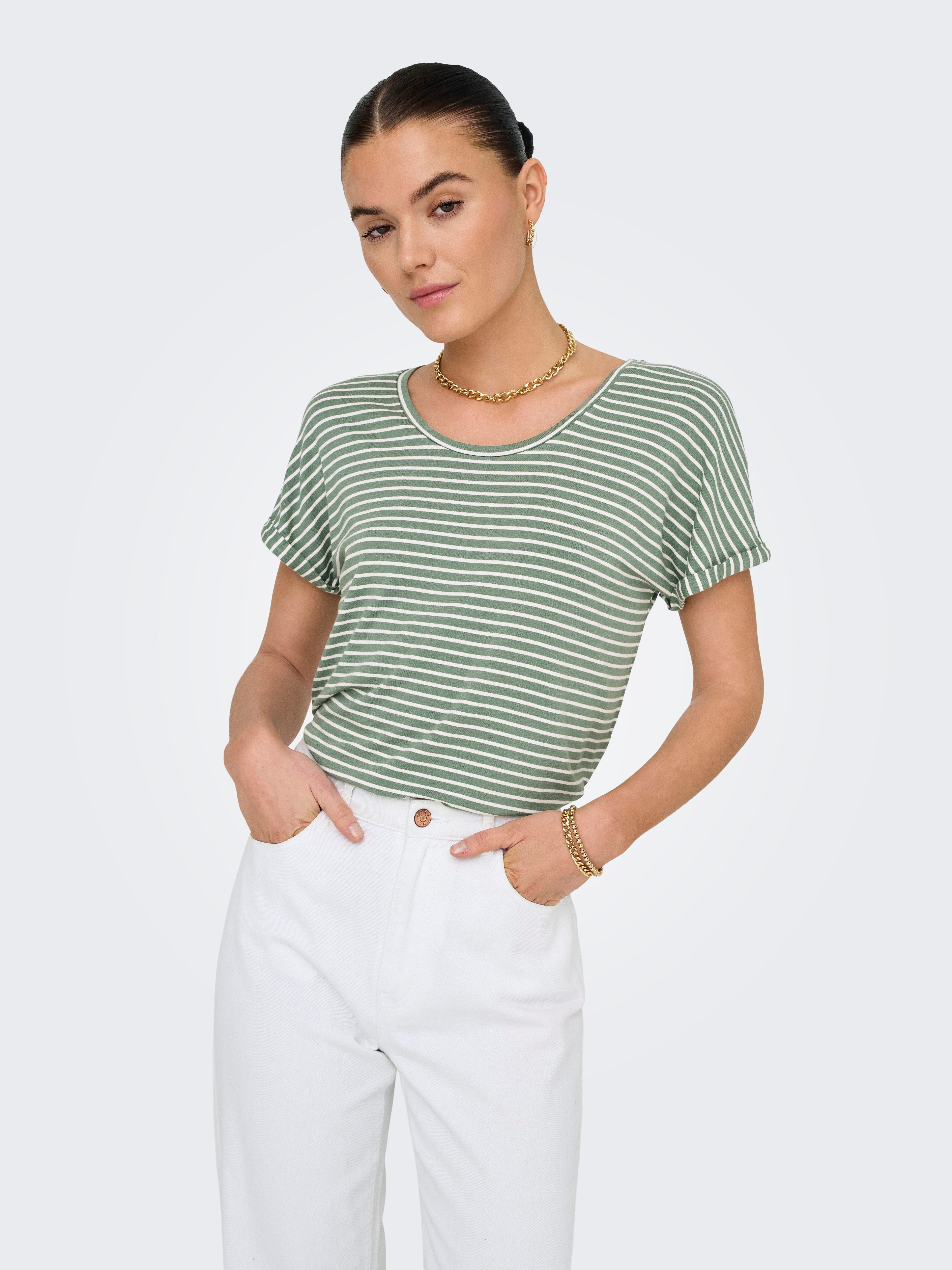 Kurzarmshirt JDYSISSY S/S O-NECK TOP JRS