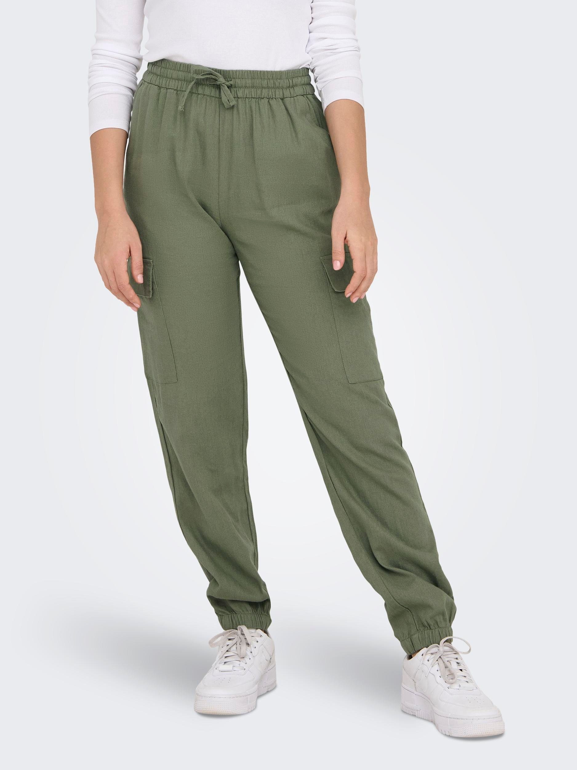ONLY Cargohose ONLCARO MW LIN PULL-UP günstig online kaufen