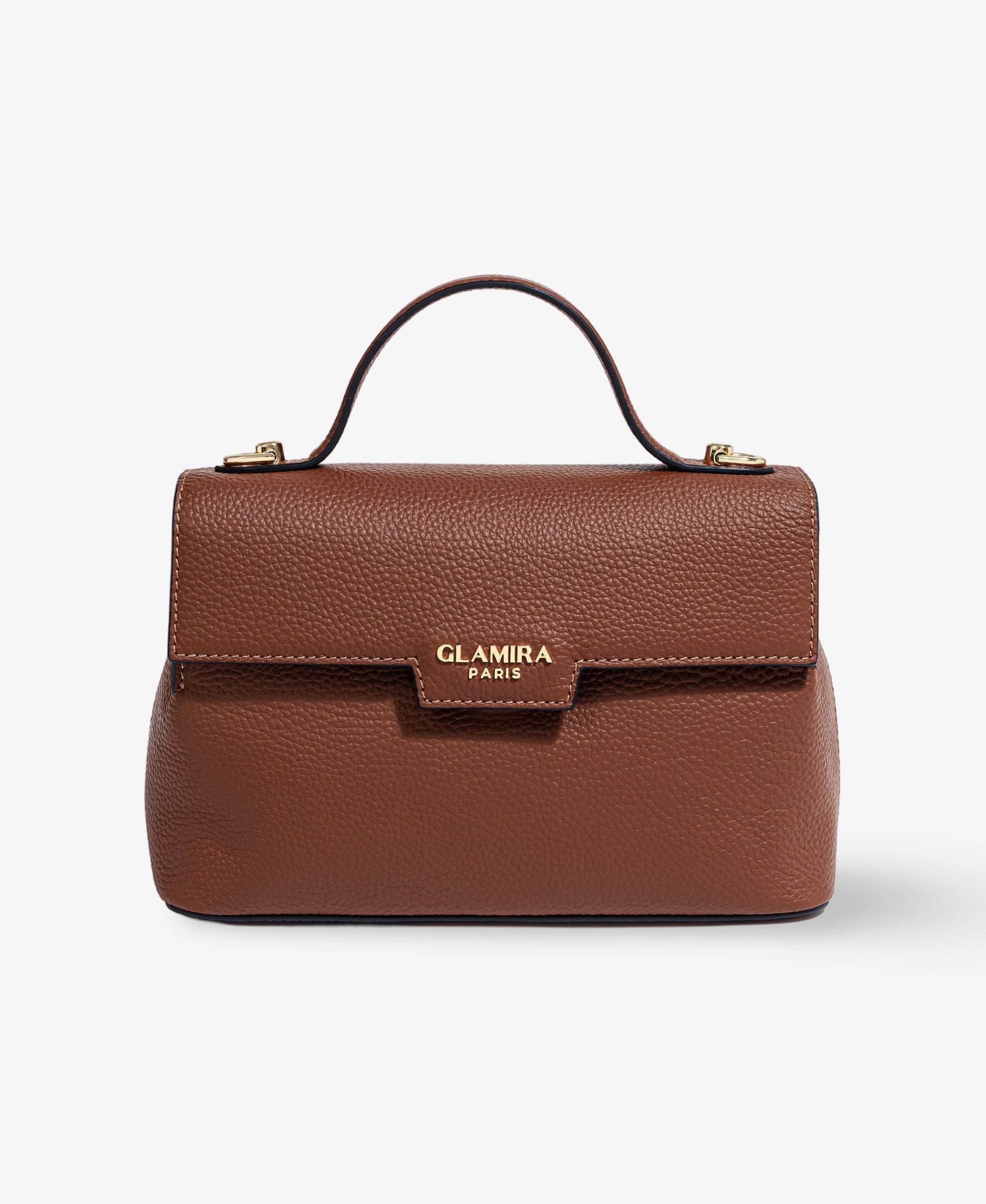 GLAMIRA Umhängetasche GoAnywhere Braune Umhängetasche (1-tlg), echt Leder