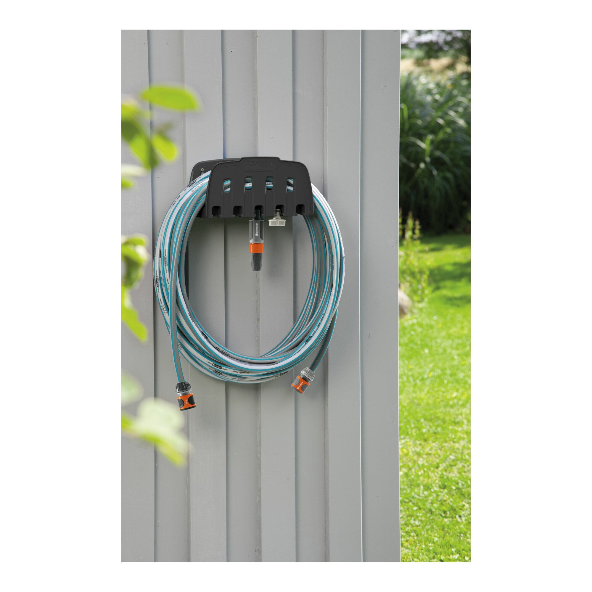GARDENA Gartenschlauch GARDENA Wandschlauchhalter