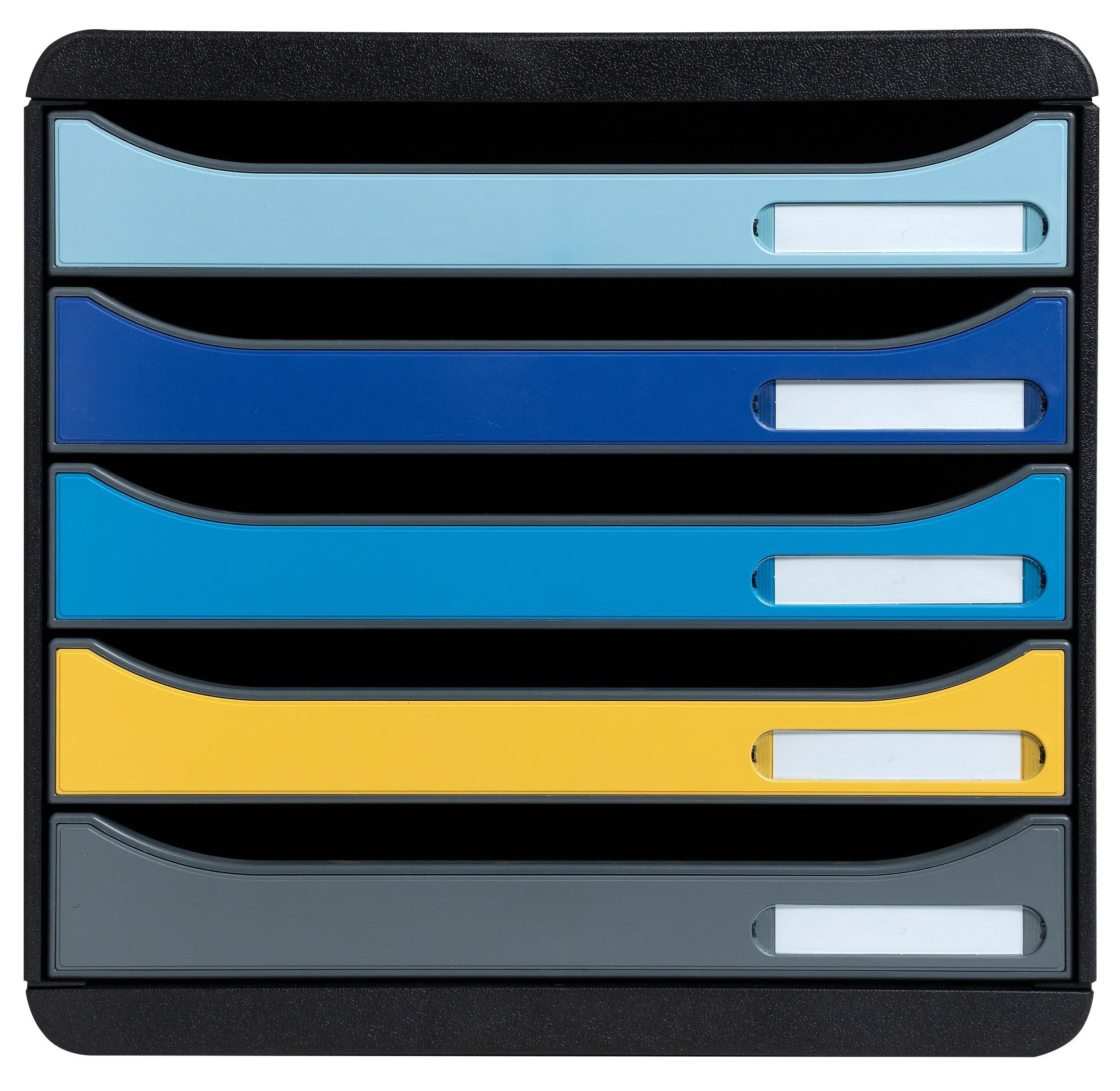 Schubladenbox Schubladenbox Big Box Plus 5 offene Schubladen sortiert 3094202D