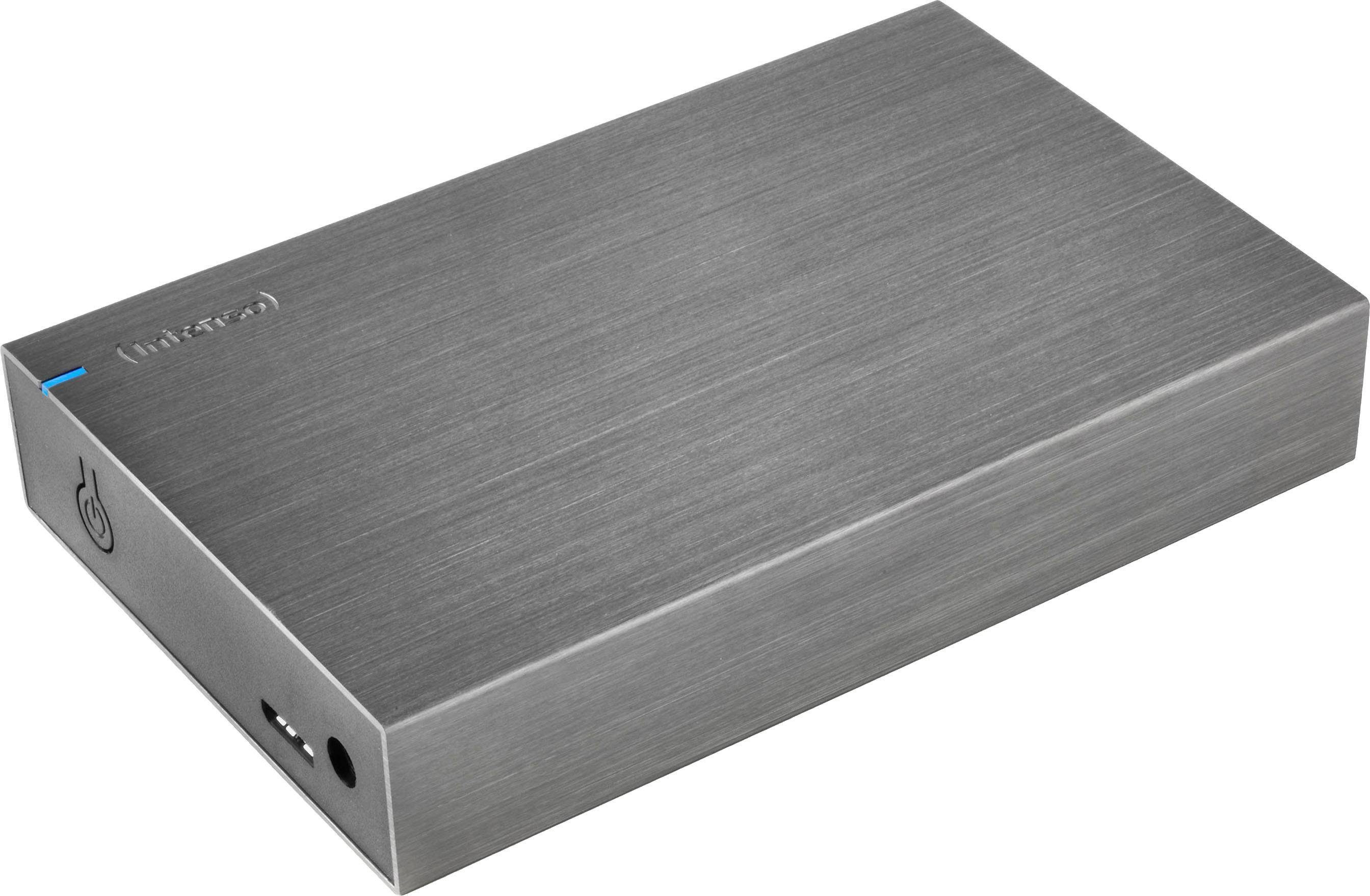 Intenso Memory Board, 3,5" externe HDD-Festplatte (3 TB) 3,5" 85 MB/S  Lesegeschwindigkeit, 75 MB/S Schreibgeschwindigkeit