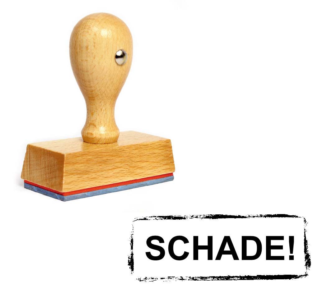 Dekolando Stempel Lehrerstempel Schule SCHADE Bürostempel