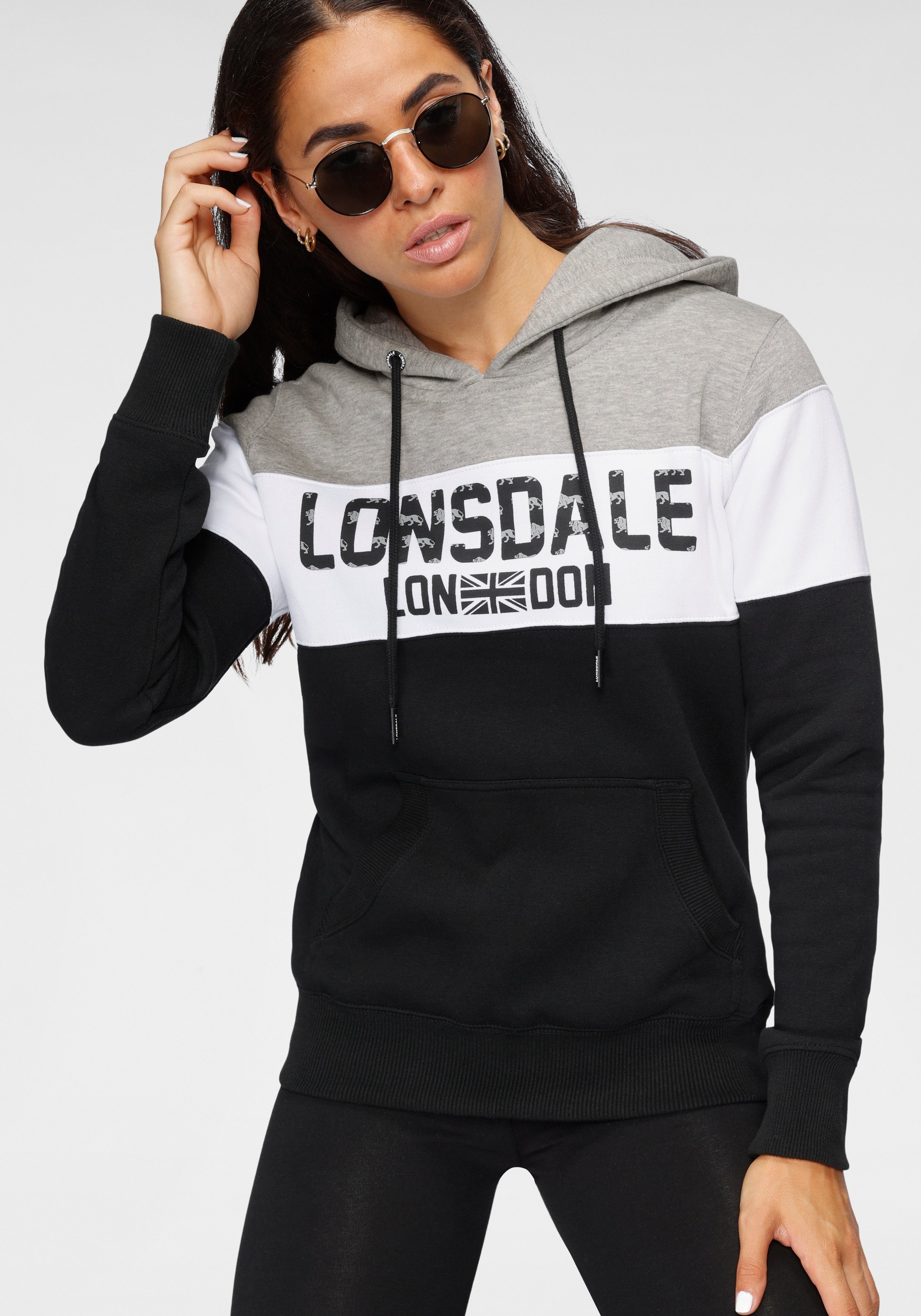 Lonsdale Kapuzensweatshirt PENBRYN