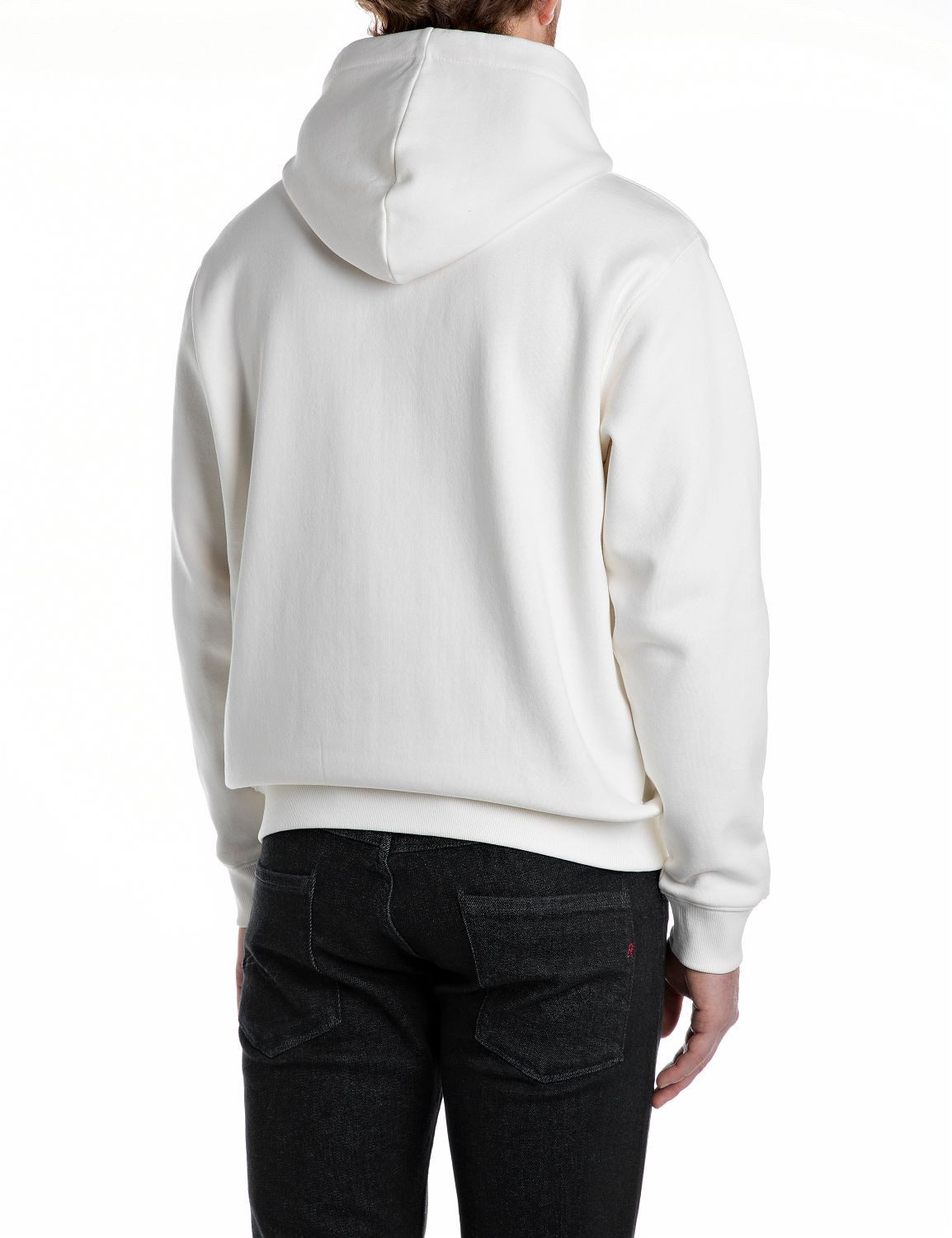 Replay Kapuzensweatshirt mit großem Markenprint vorn günstig online kaufen